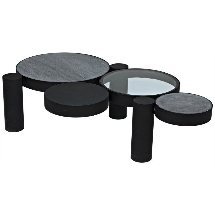 Trypo Coffee Table-Noir-NOIR-GTAB1049MTB-Coffee Tables-4-France and Son