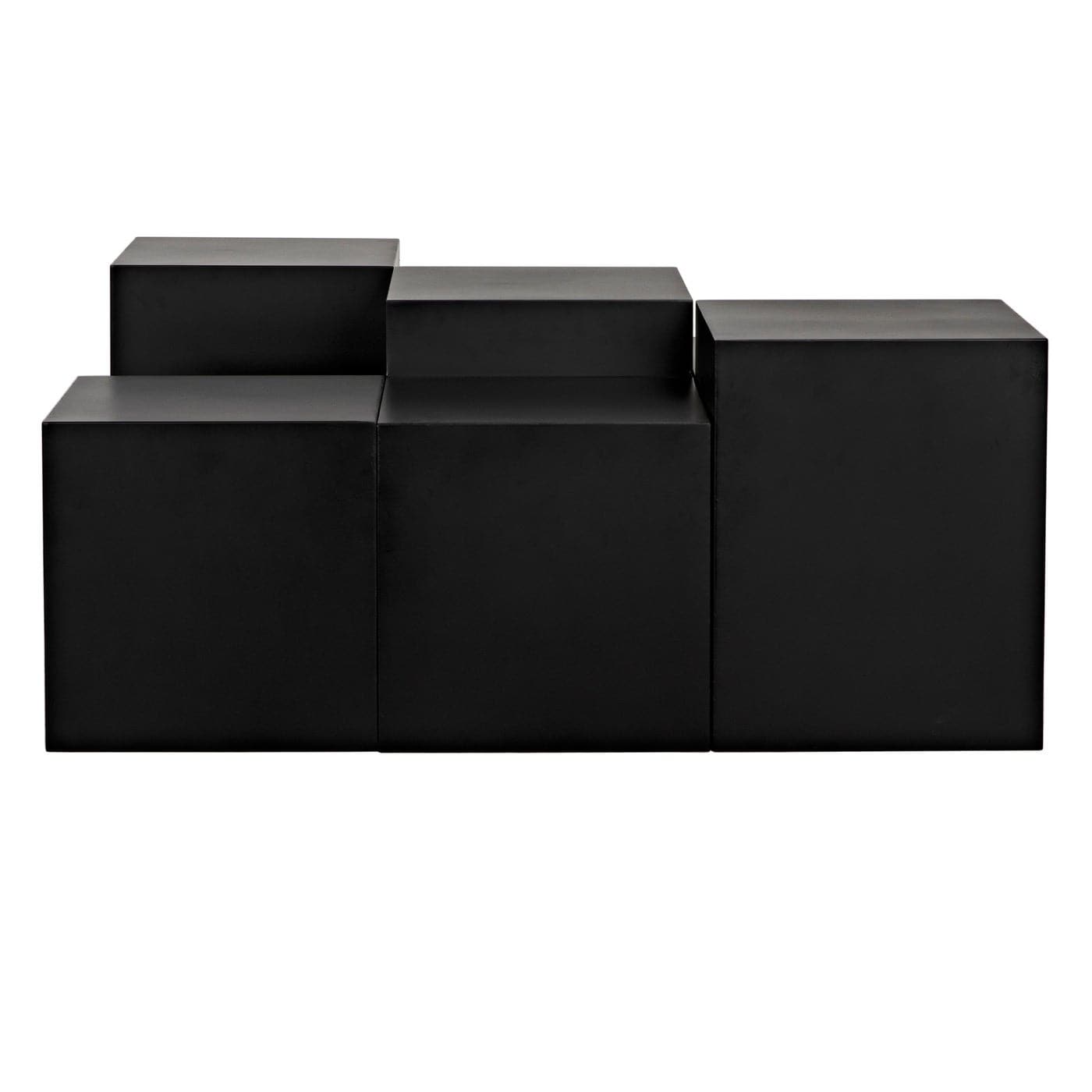 Stein Coffee Table - 3 pcs-Noir-NOIR-GTAB1123MTB-Coffee Tables-6-France and Son