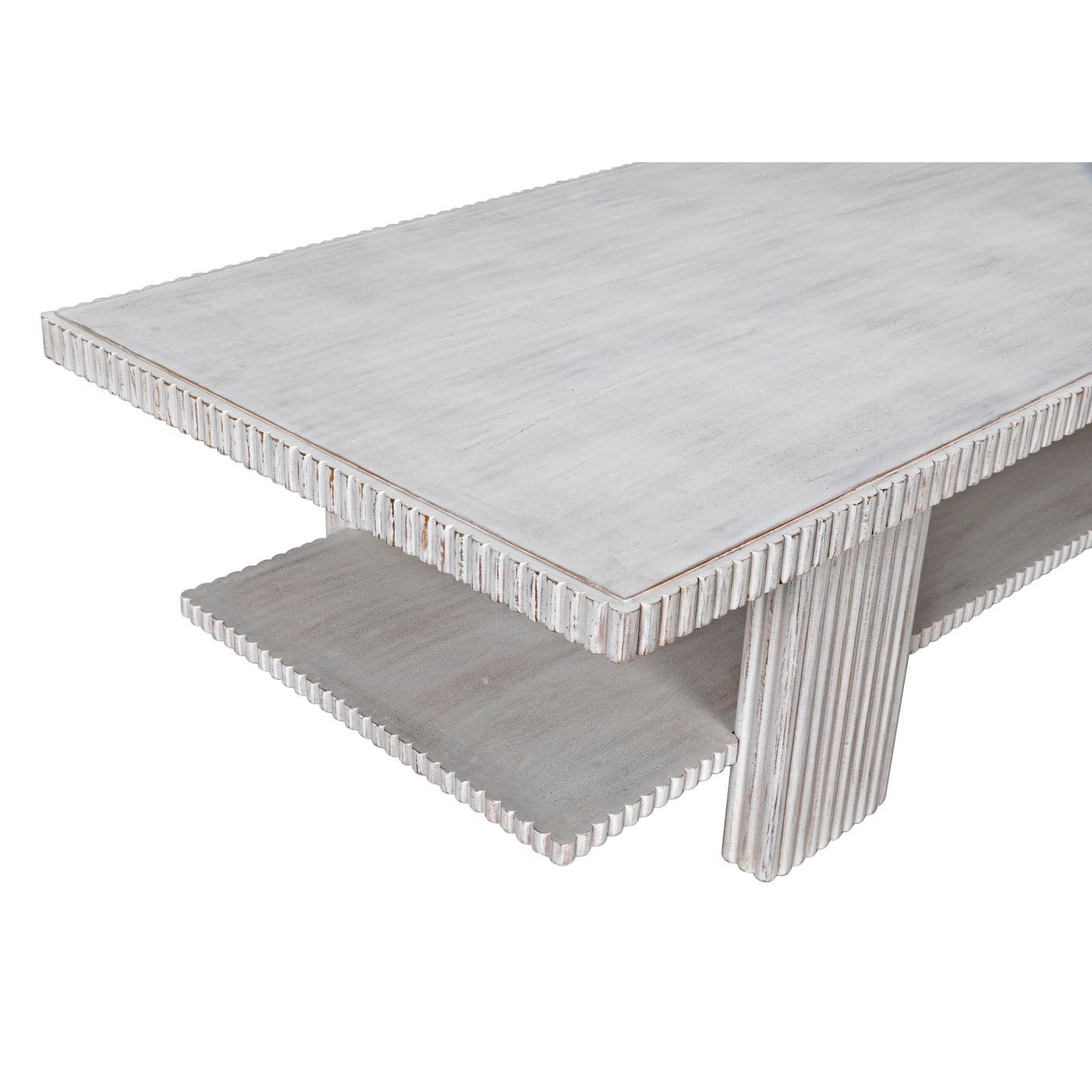 Humphrey Coffee Table - White Wash-Noir-NOIR-GTAB1125WH-Coffee Tables-3-France and Son