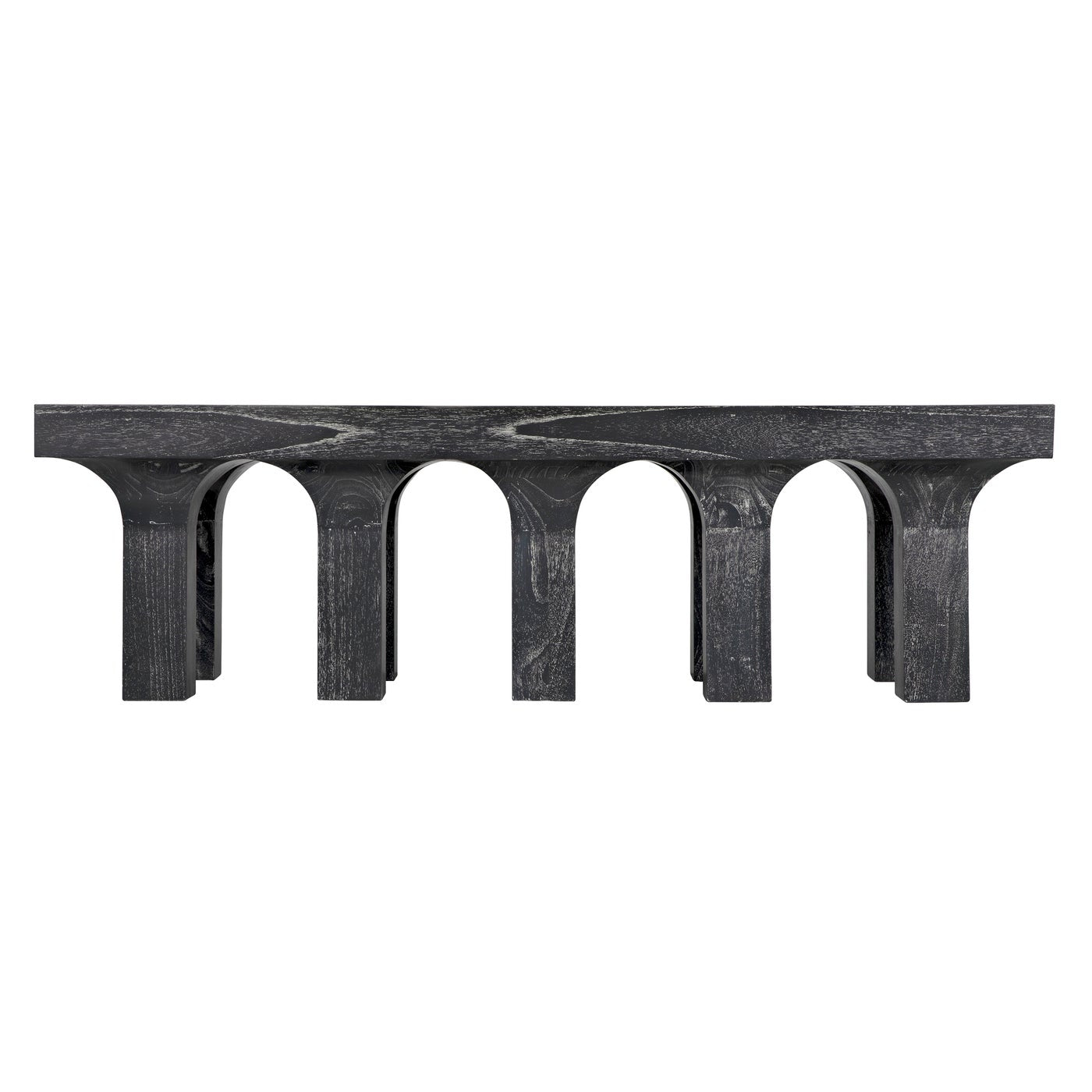 Santos Coffee Table - Cinder Black-Noir-NOIR-GTAB1136CB-Coffee Tables-2-France and Son