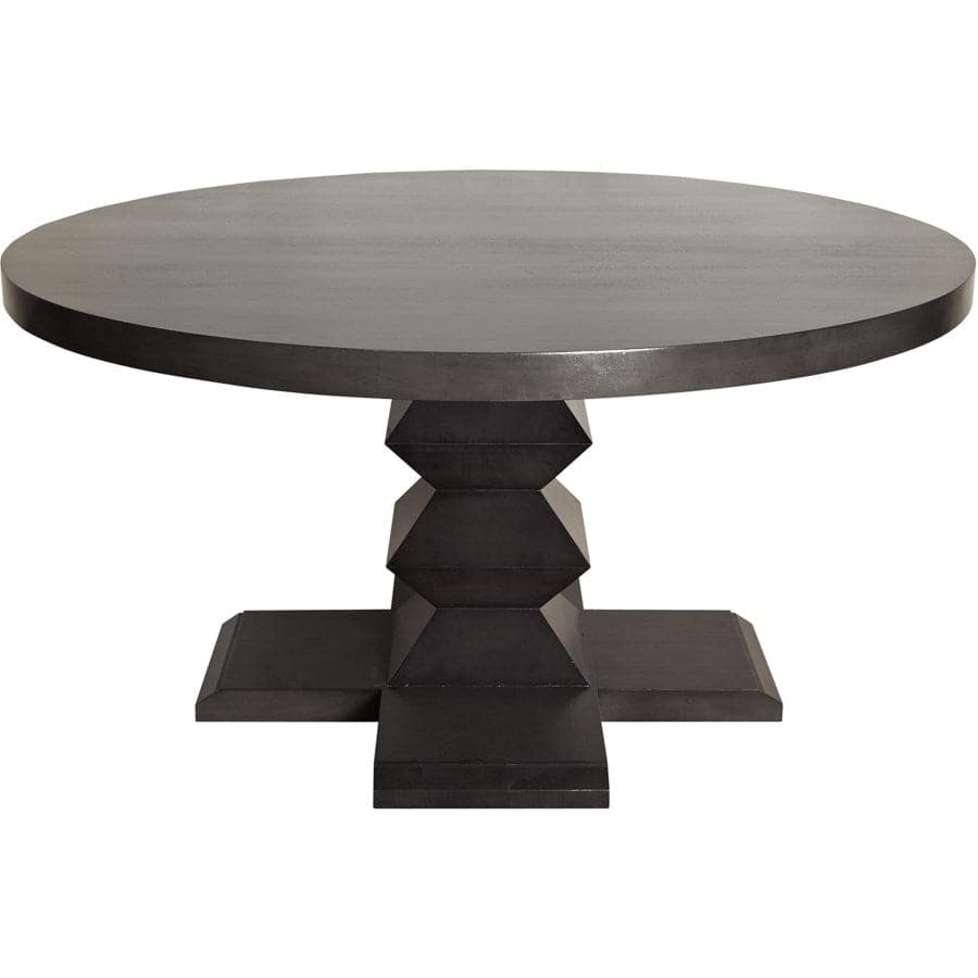 Zig-Zag Base Dining Table-Noir-NOIR-GTAB472P-Dining Tables60"-Pale-3-France and Son