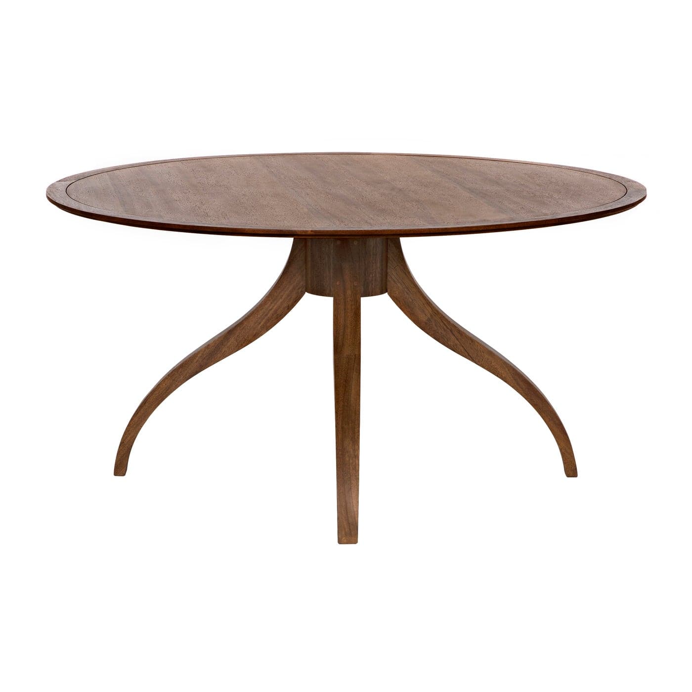 Vera Dining Table Dark Walnut-Noir-NOIR-GTAB495DW-Dining Tables-2-France and Son