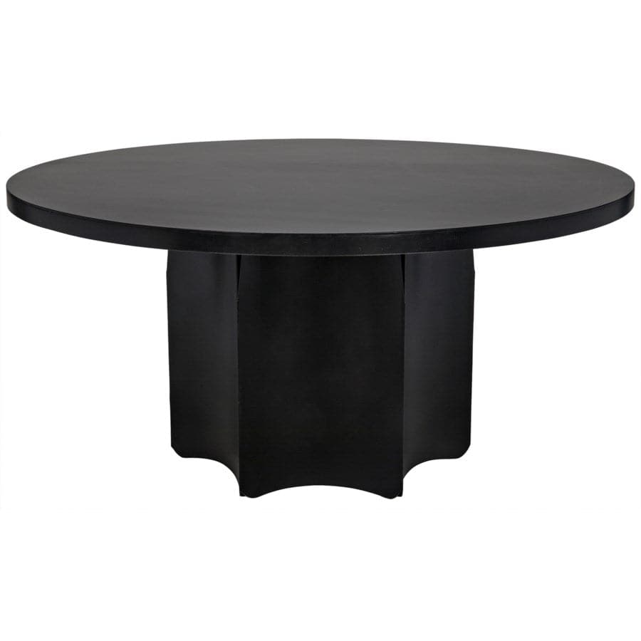 Rome Dining Table-Noir-NOIR-GTAB527MTB-Dining Tables-1-France and Son