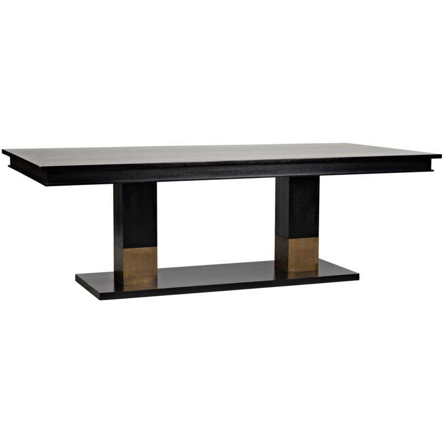 Ravenko Dining Table-Noir-NOIR-GTAB551HB-Dining Tables-1-France and Son