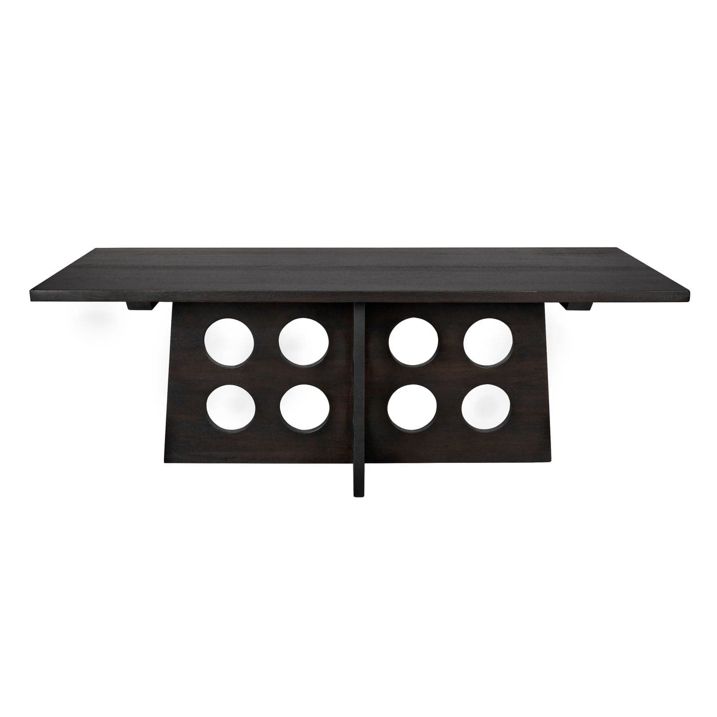 Carlo Dining Table-Noir-NOIR-GTAB574EB-Dining Tables-2-France and Son