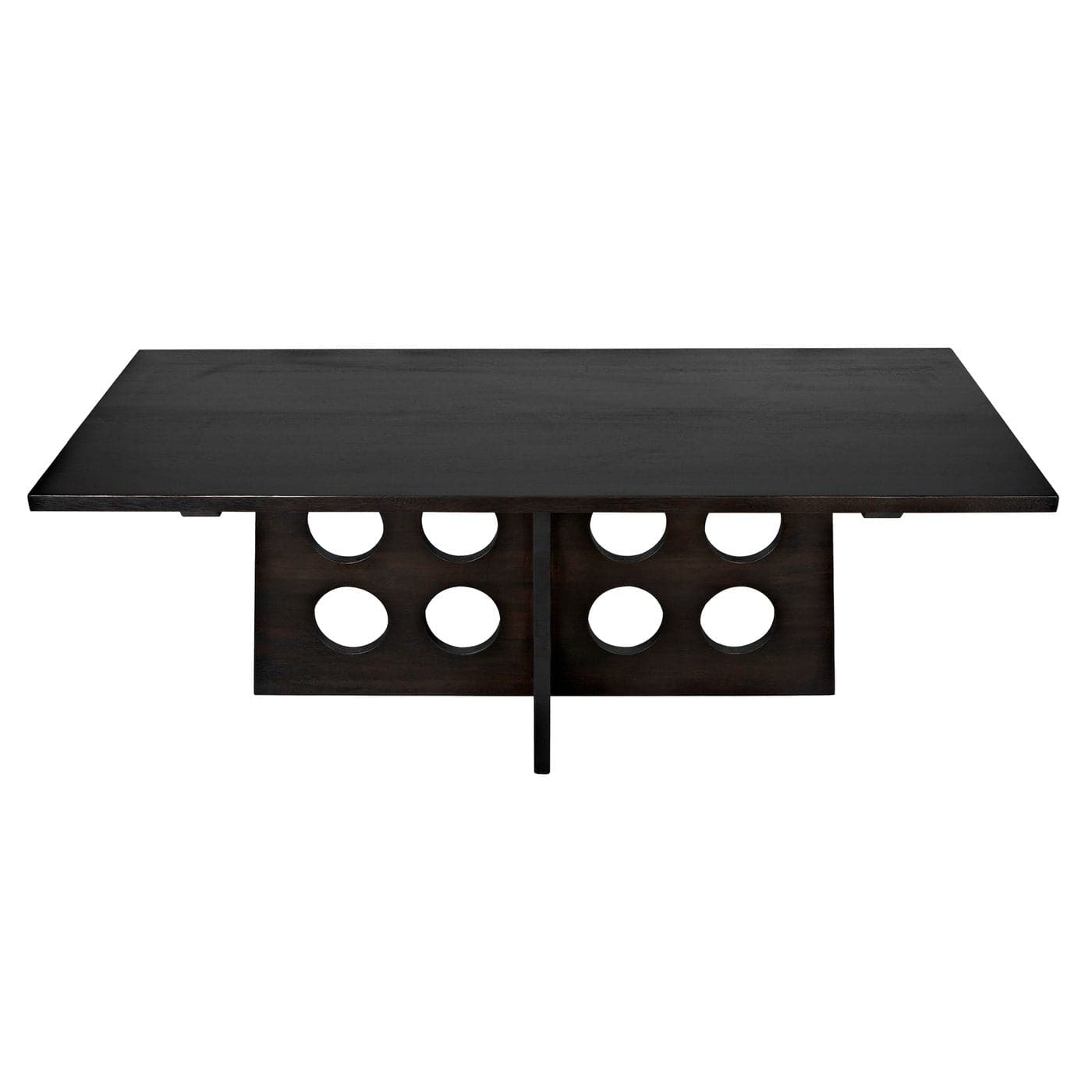 Carlo Dining Table-Noir-NOIR-GTAB574EB-Dining Tables-3-France and Son