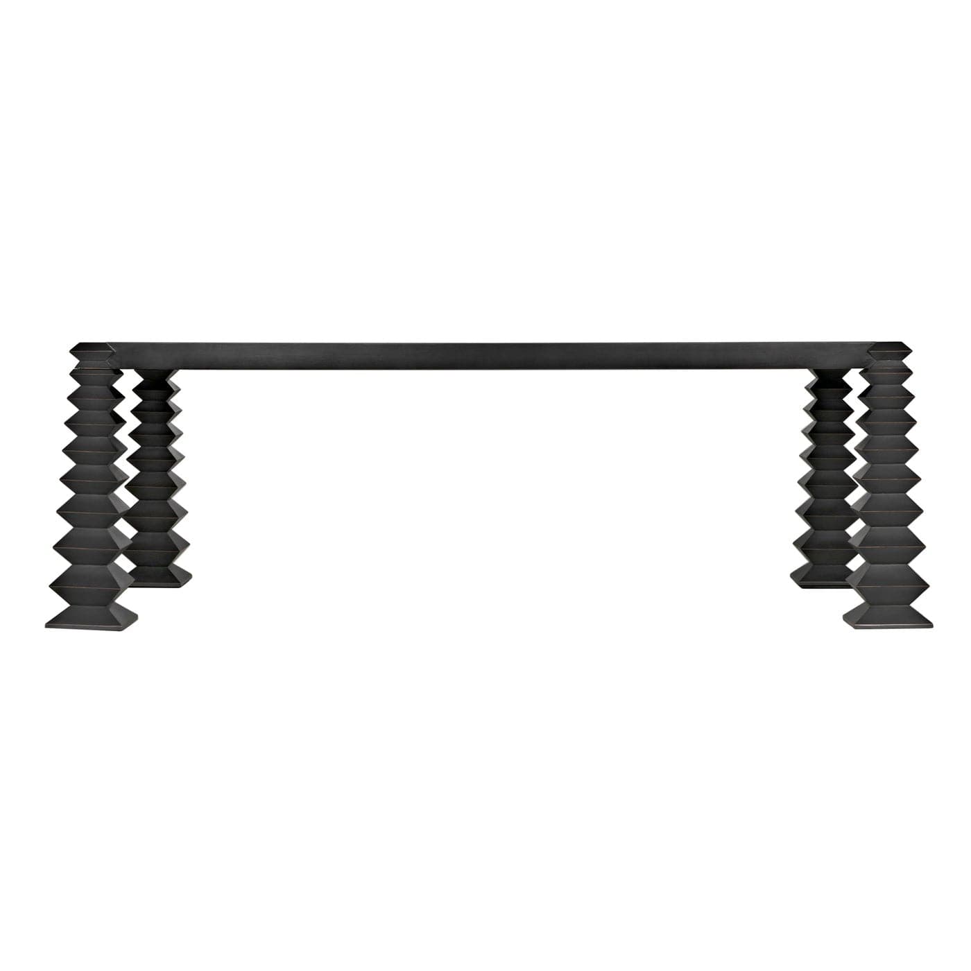 Brancusi Table-Noir-NOIR-GTAB579P-Dining Tables-2-France and Son