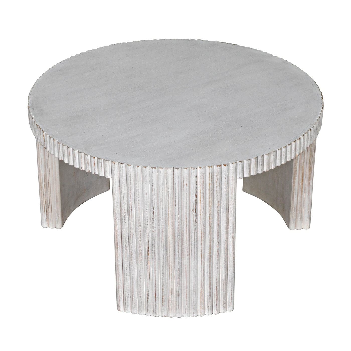 Jgor Side/Coffee Table - White Wash-Noir-NOIR-GTAB973WH-Coffee Tables-2-France and Son