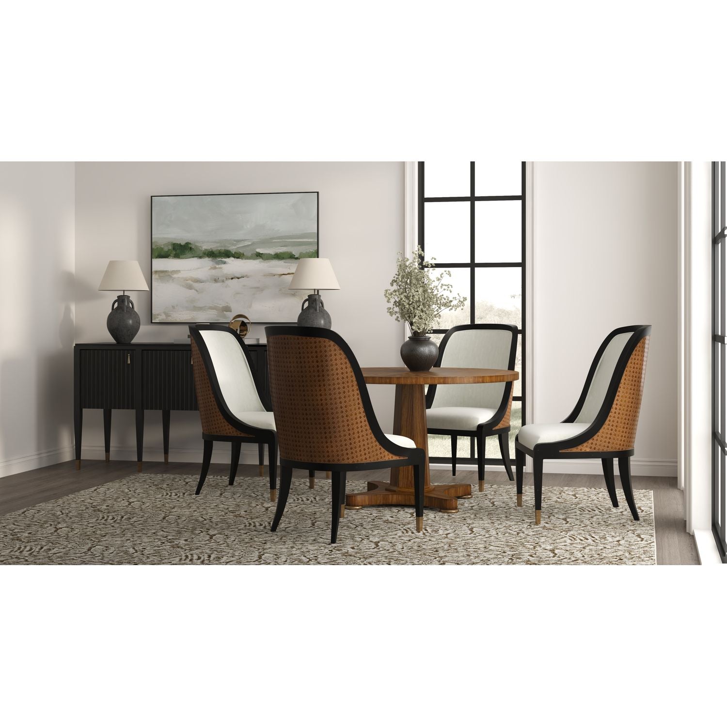Eave Sideboard — Ink (Ebony Black)
