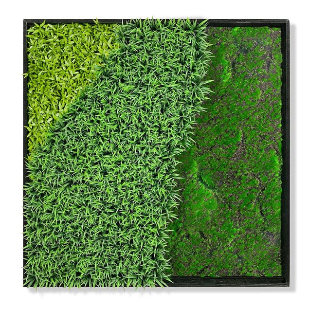 Green Wall, 'Wave Texture'-Gold Leaf Design Group-GOLDL-HY8468-2-Wall DecorStyle 1-1-France and Son