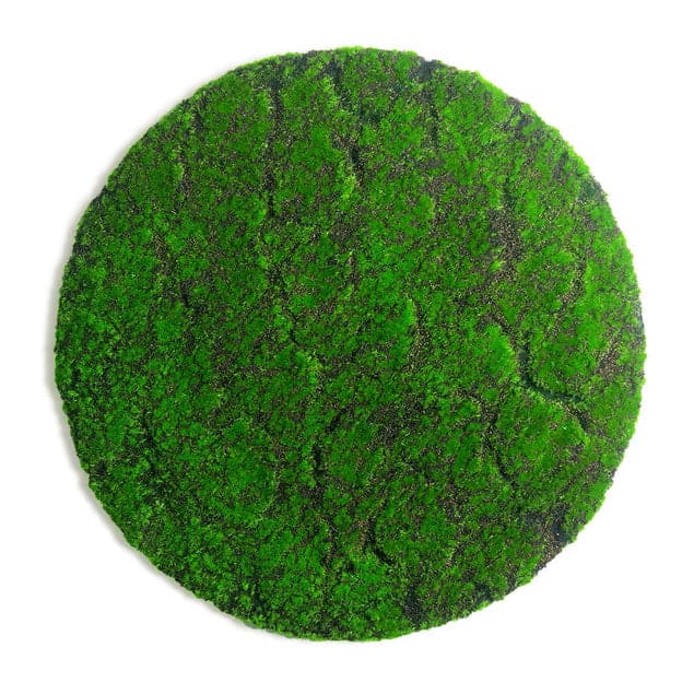 Green Wall Disc, "New Moss"-Gold Leaf Design Group-GOLDL-HY8627-19-Wall DecorSmall-1-France and Son