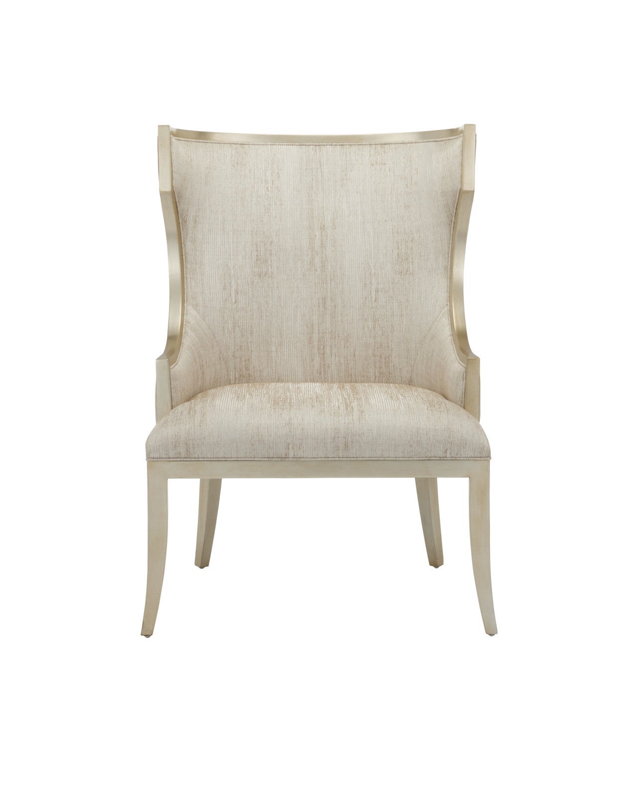 Garson Silver Armchair, Fresh Files Linen
