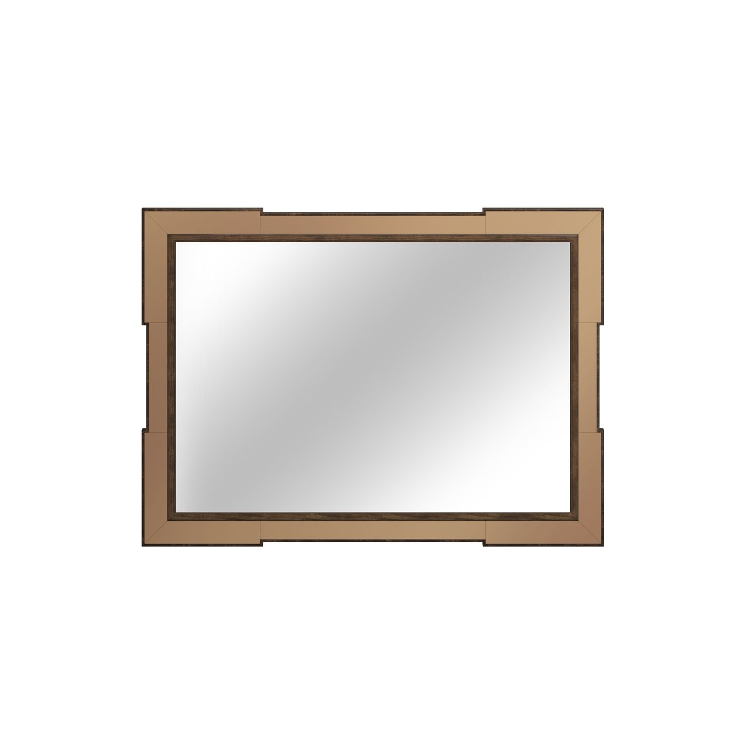 Eave Rectangular Mirror — Hazelnut