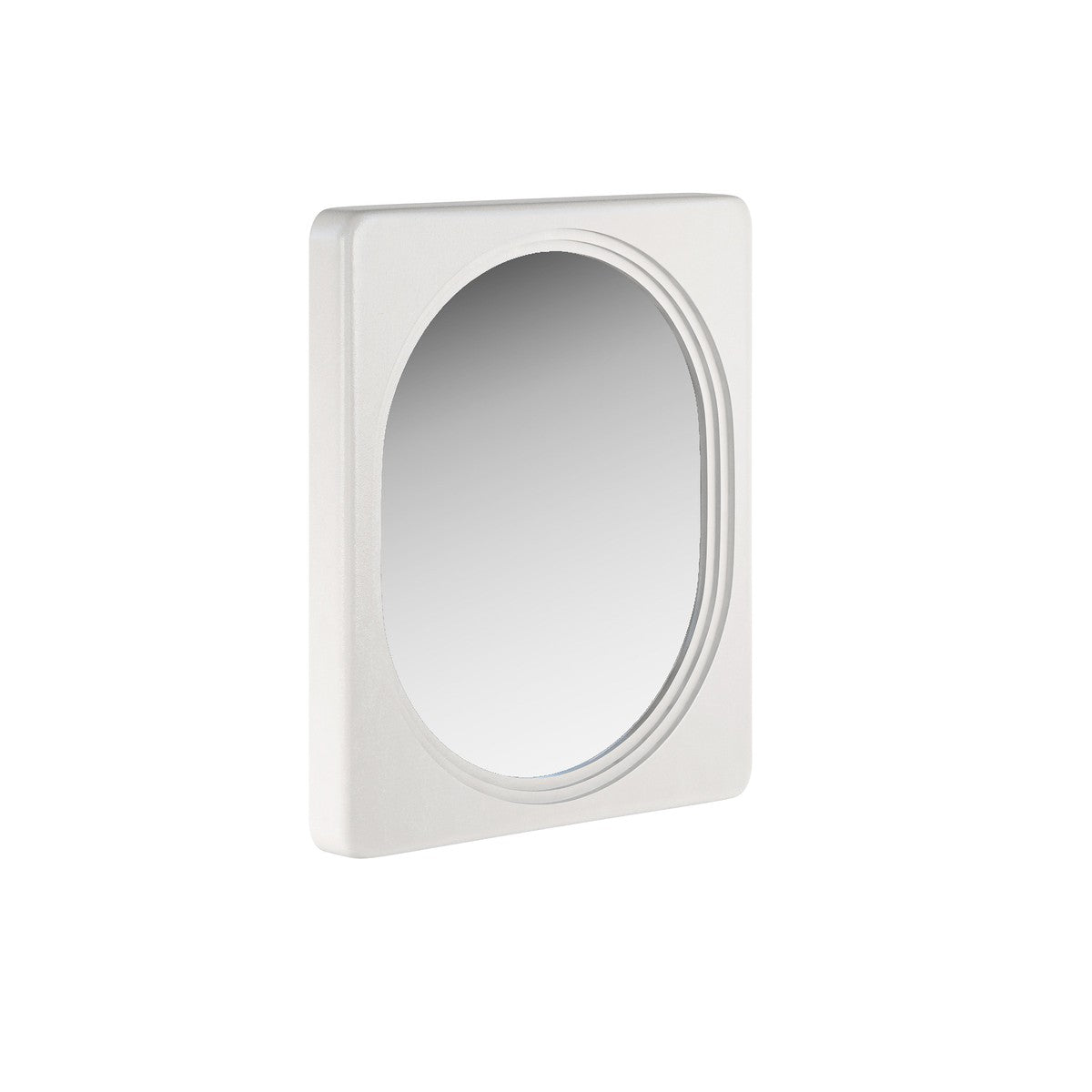 Portico Landscape Mirror - White