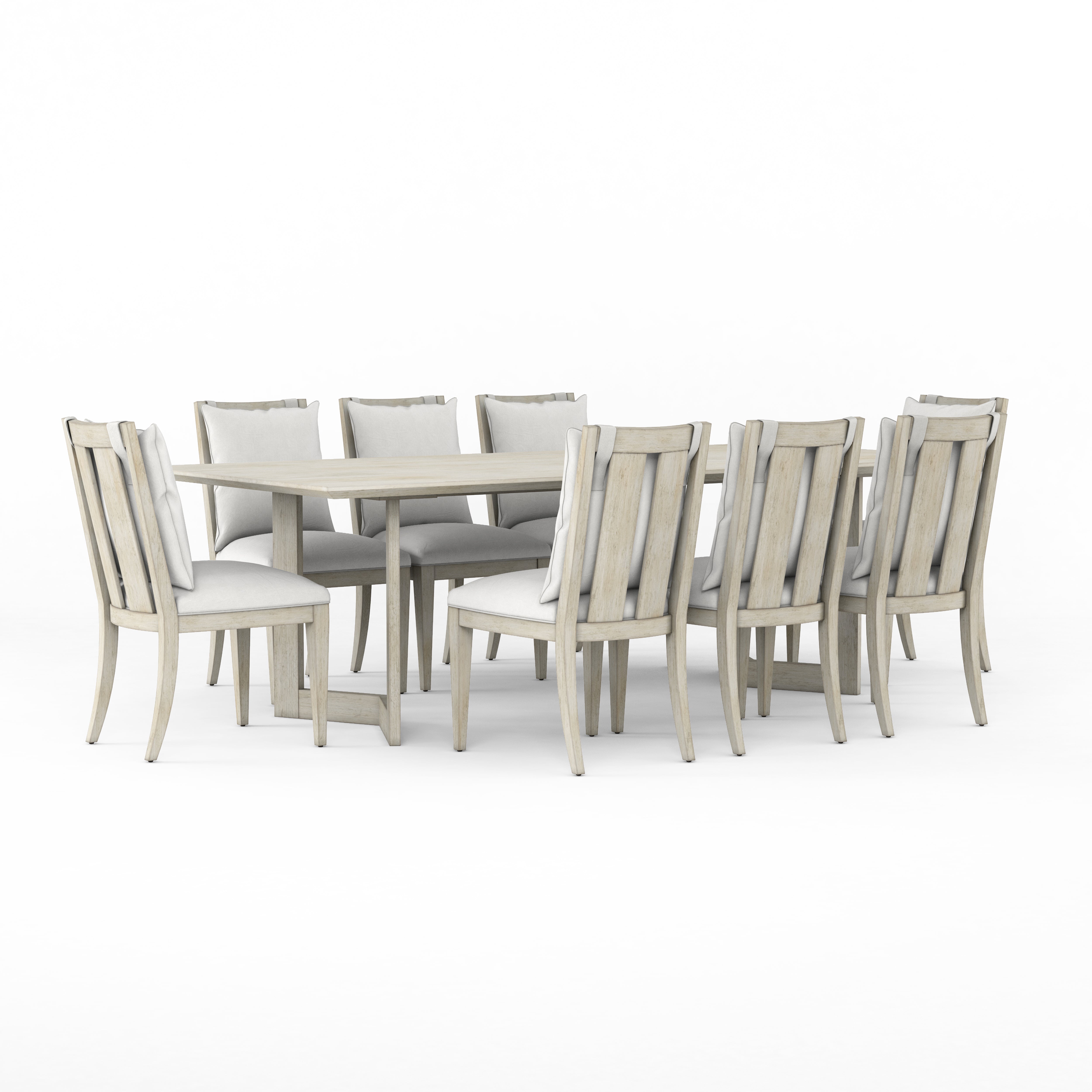 Cotiere Rectangular Dining Table - Beige