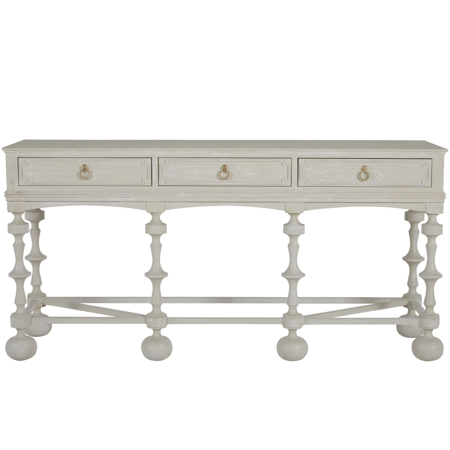 Arrington Mindi Veneer Rectangle Console Table - 76 In. W X 37.25 In. H