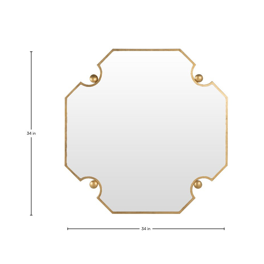Monet Octagonal Accent Mirror - 45 In. H X 45 In. W X 1 In. D