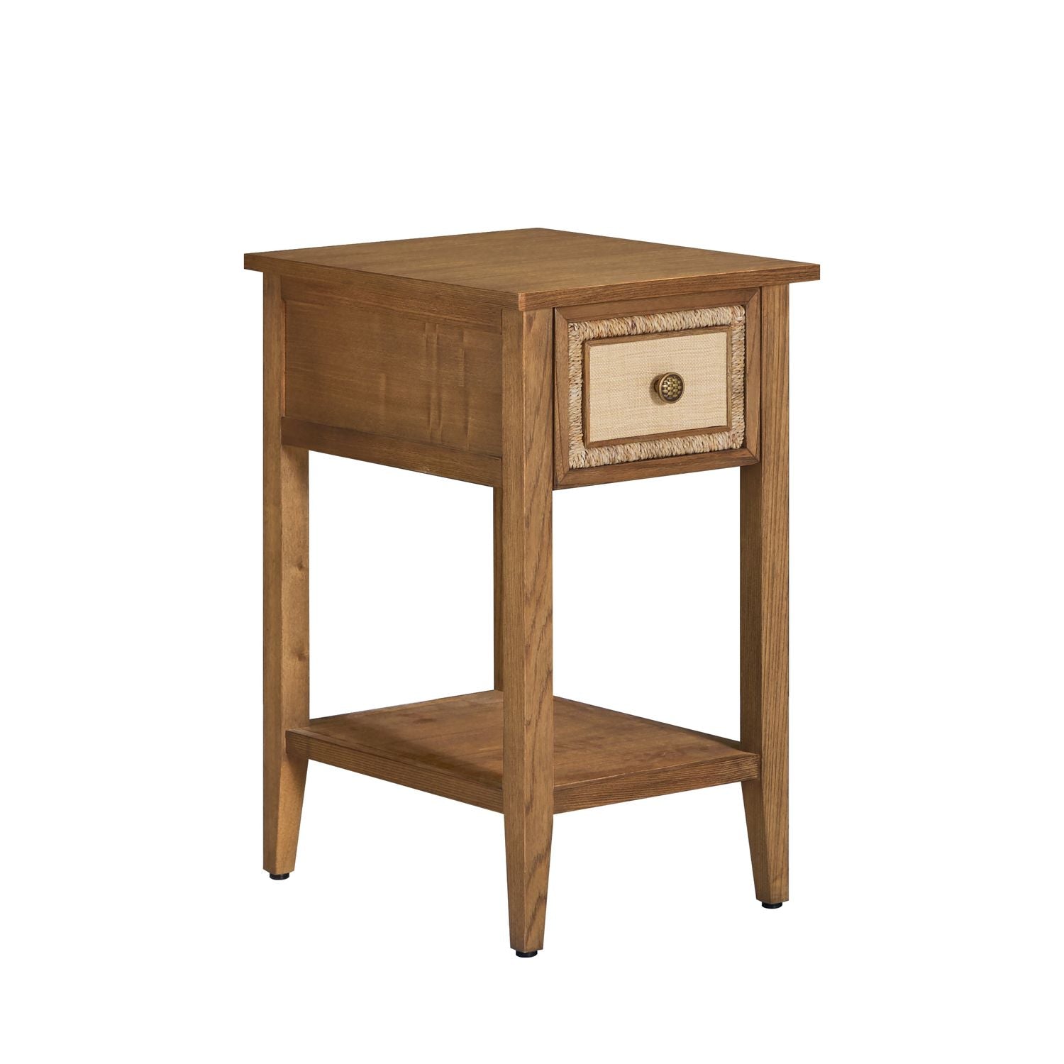 Grand Bermuda Sungkai Wood Nightstand - 1 Drawer
