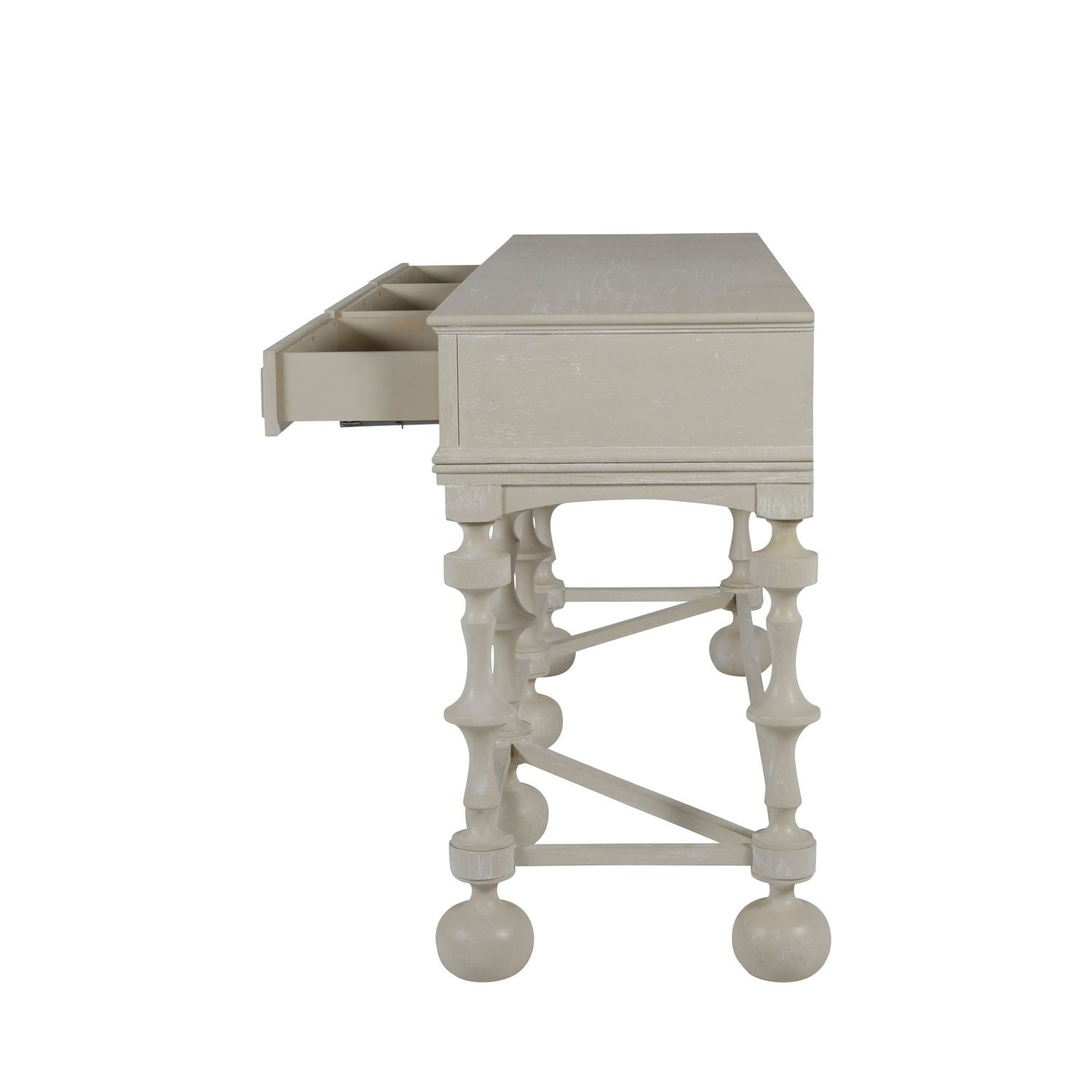 Arrington Mindi Veneer Rectangle Console Table - 76 In. W X 37.25 In. H