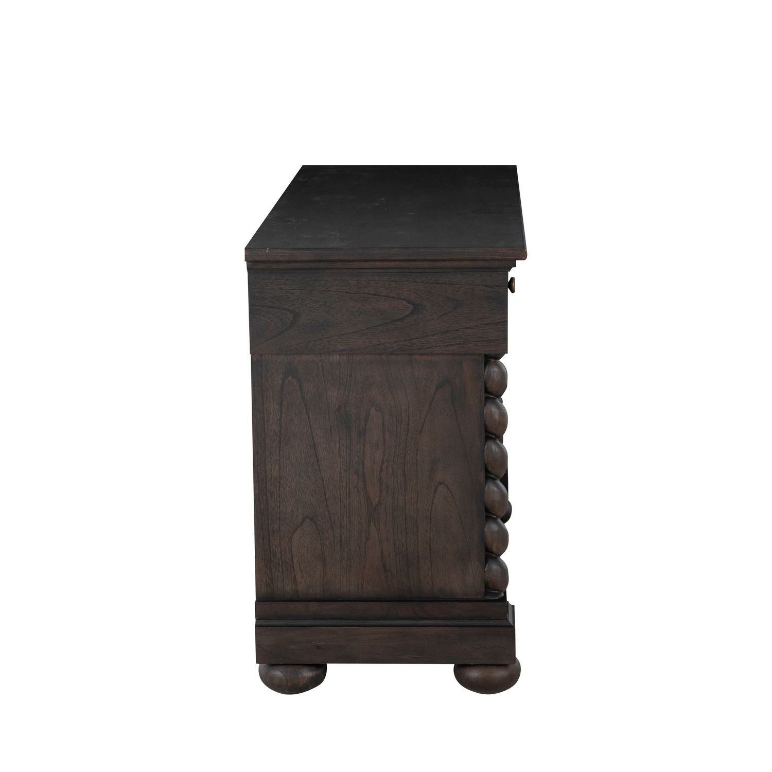 Burkhardt Mindi Wood Storage Chest - 3 Drawers, Dark Antique Bronze