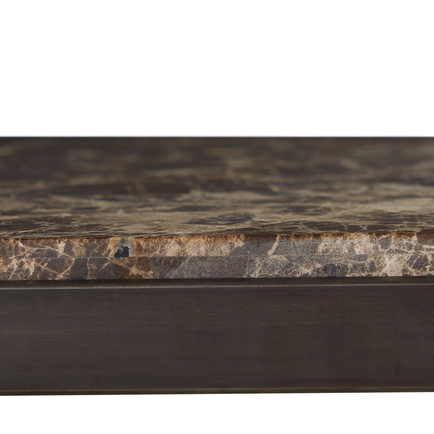 Ariana Metal Square Drink Table - 9.5 In. W X 22 In. H