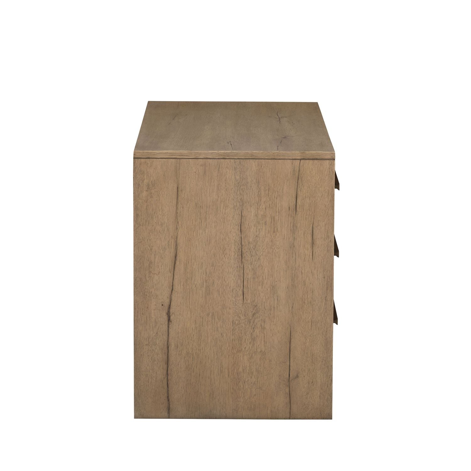Wren Oak Wood Chest - 3 Drawers, Dawn