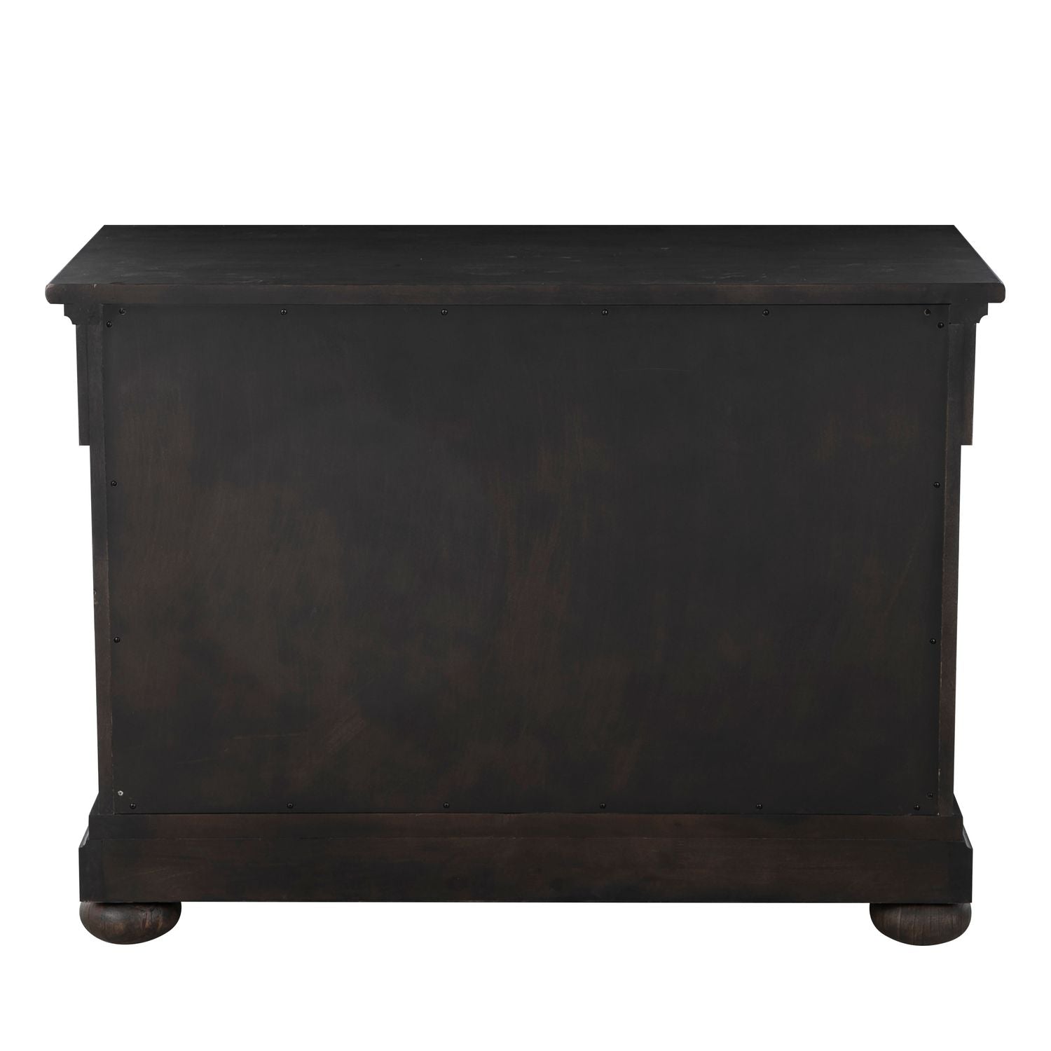 Burkhardt Mindi Wood Storage Chest - 3 Drawers, Dark Antique Bronze