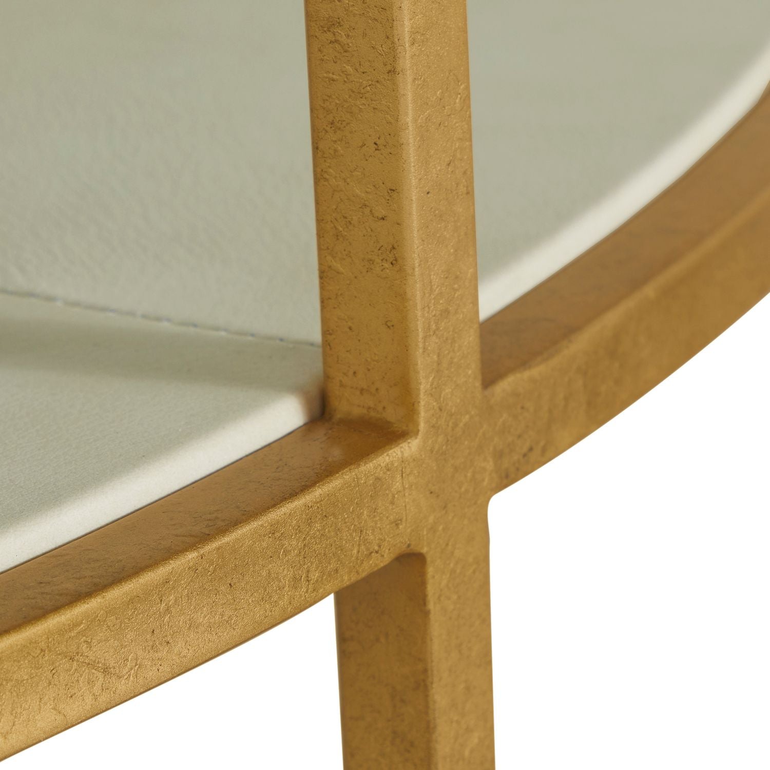 Constance Metal Round Coffee Table - 50 In. W X 18.5 In. H