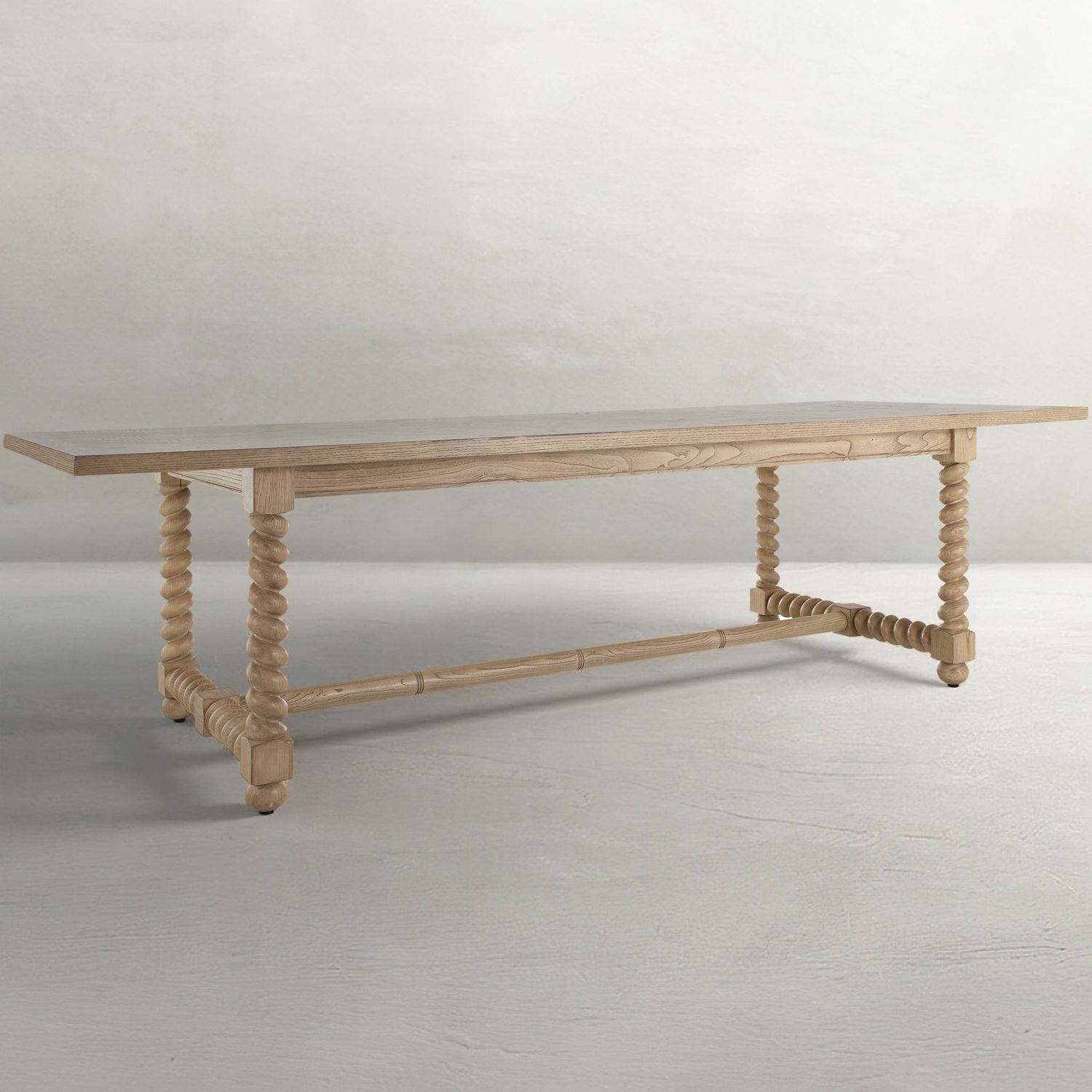 Ferdinand Wood Rectangle Dining Table - 108 In. W X 30.5 In. H