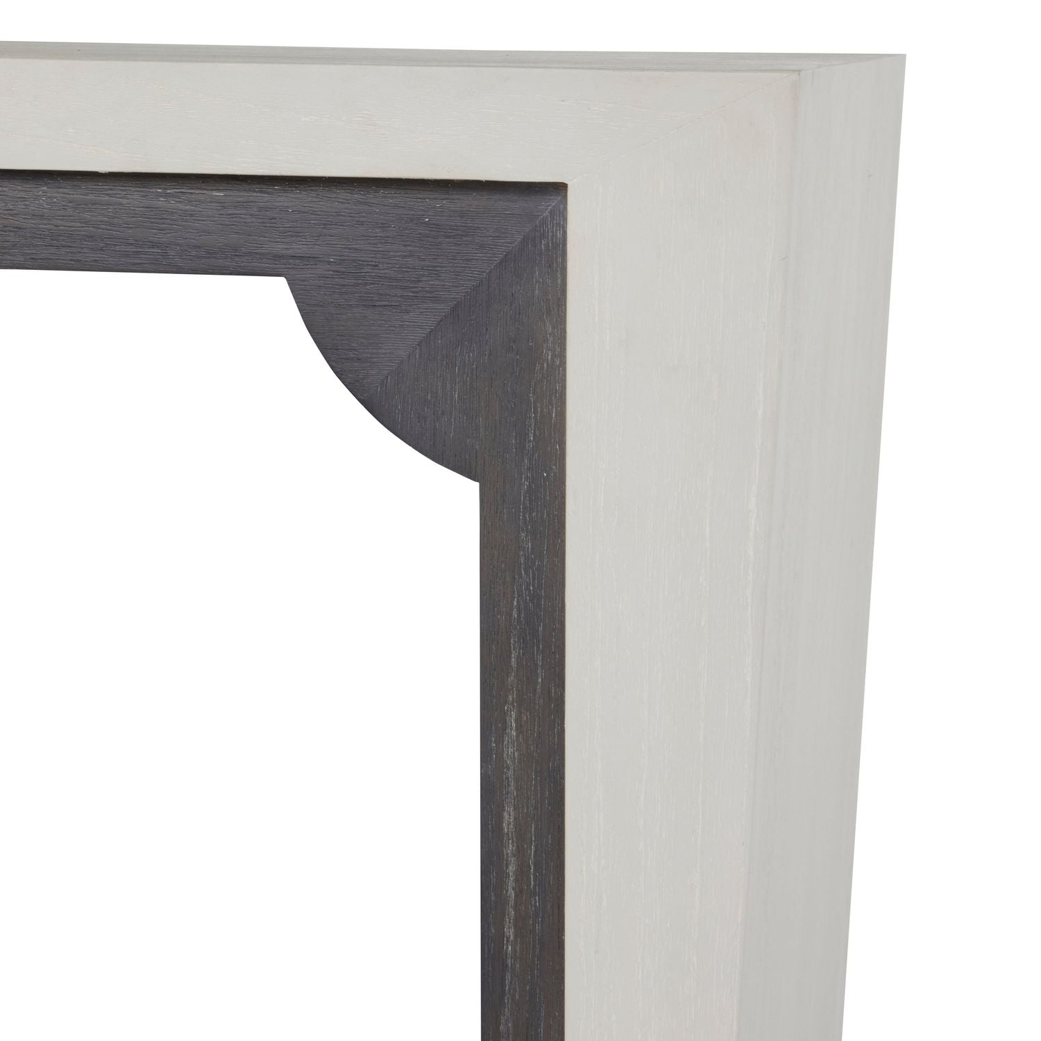 Seca Mindi Veneer Rectangle Waterfall Console Table - 53 In. W X 36.25 In. H