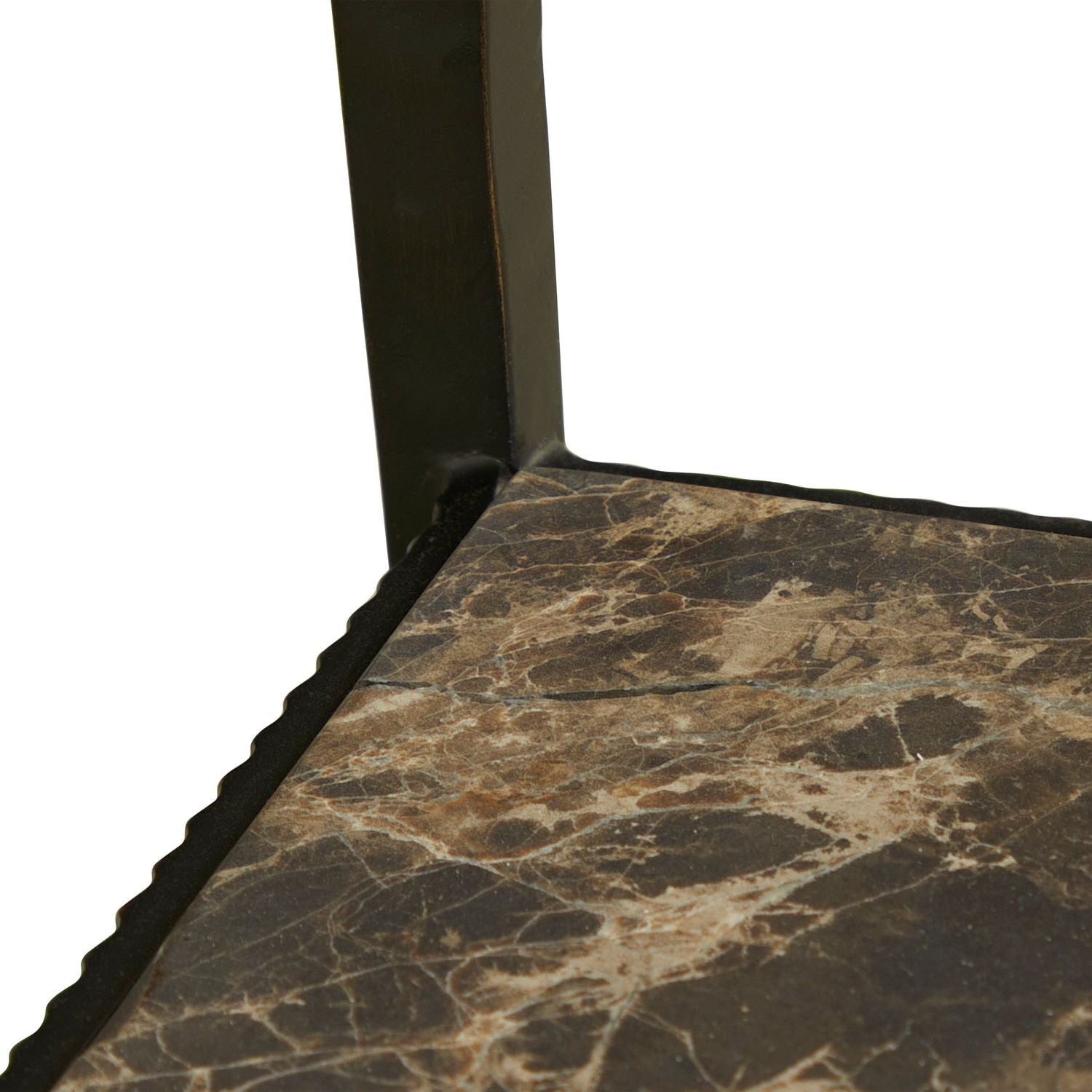 Ariana Metal Square Drink Table - 9.5 In. W X 22 In. H