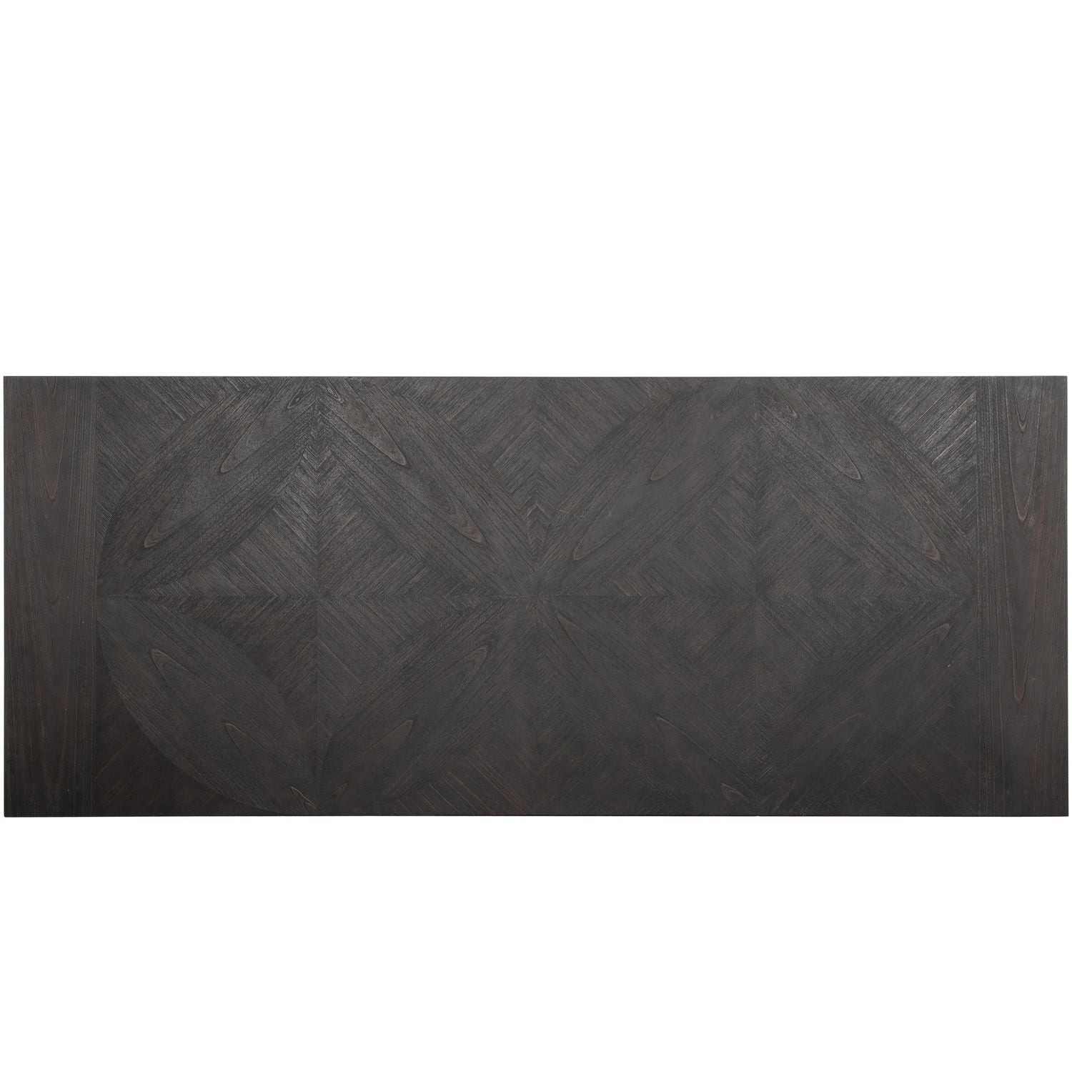 Adams Mindi Veneer Rectangle Trestle Dining Table - Forest Black, 94 In. W X 30.5 In. H