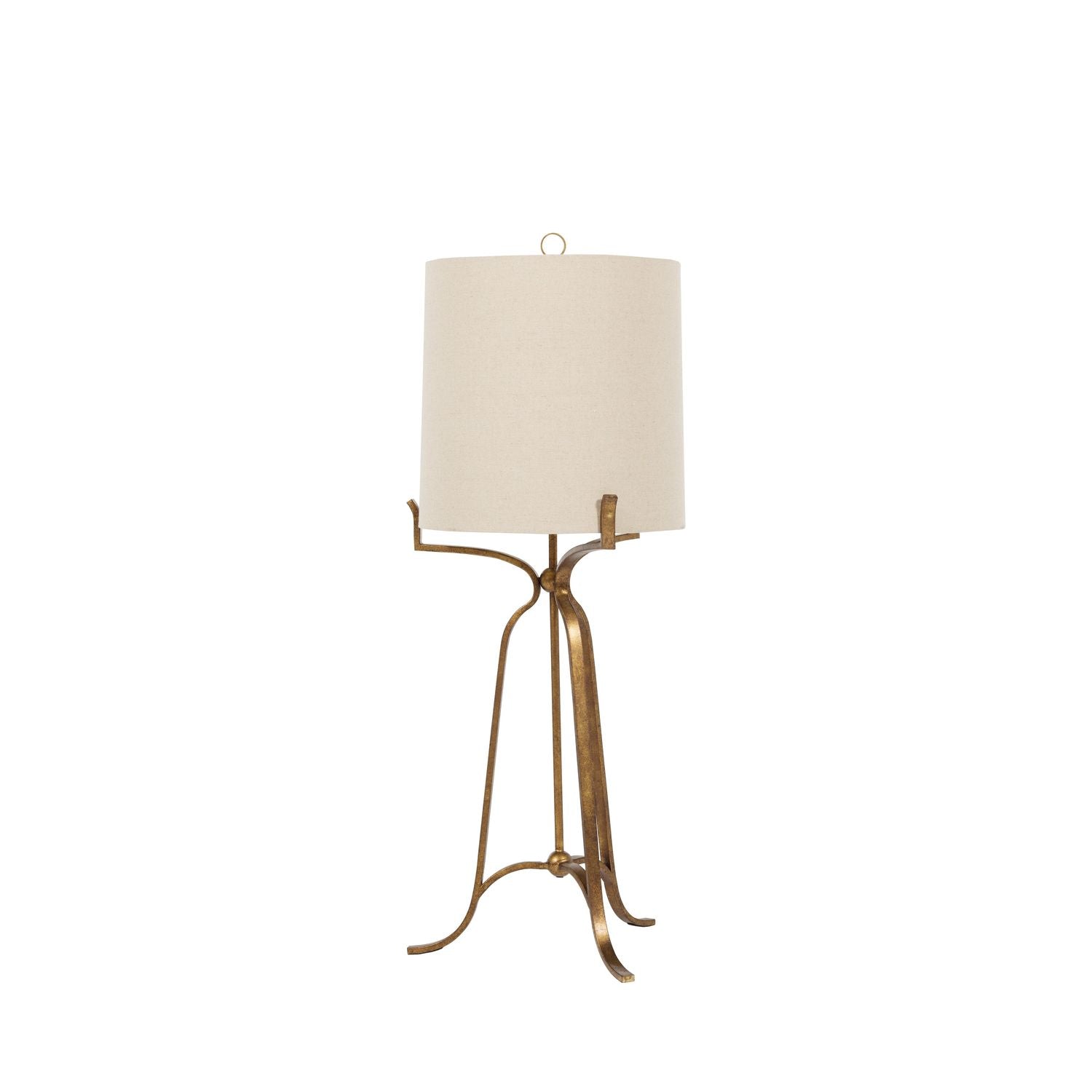 Evie Metal Ashwell Gold Table Lamp - 42.75 In. H