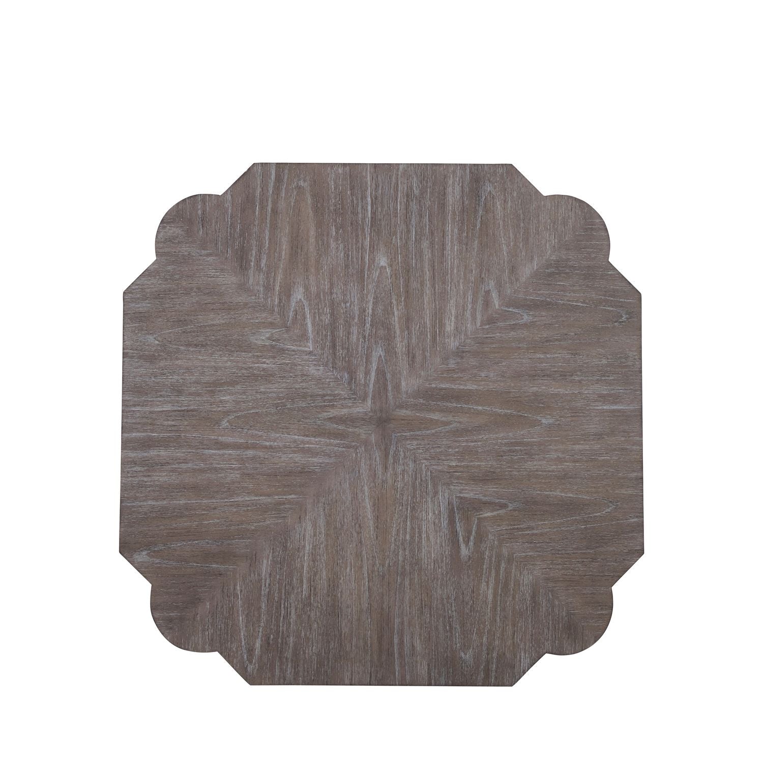 Kenwood Oak Veneer Unique Pedestal Coffee Table - 42 In. W X 22.75 In. H