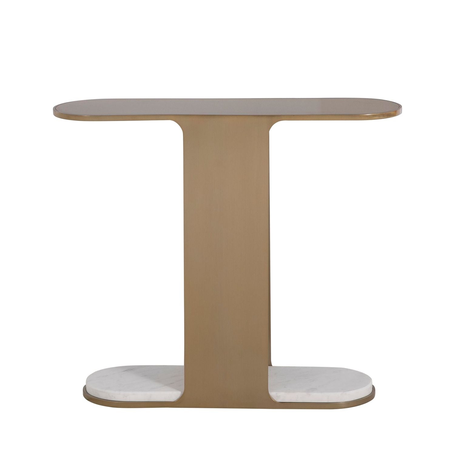 Cascade Metal Oval Side Table - 8 In. W X 24 In. H