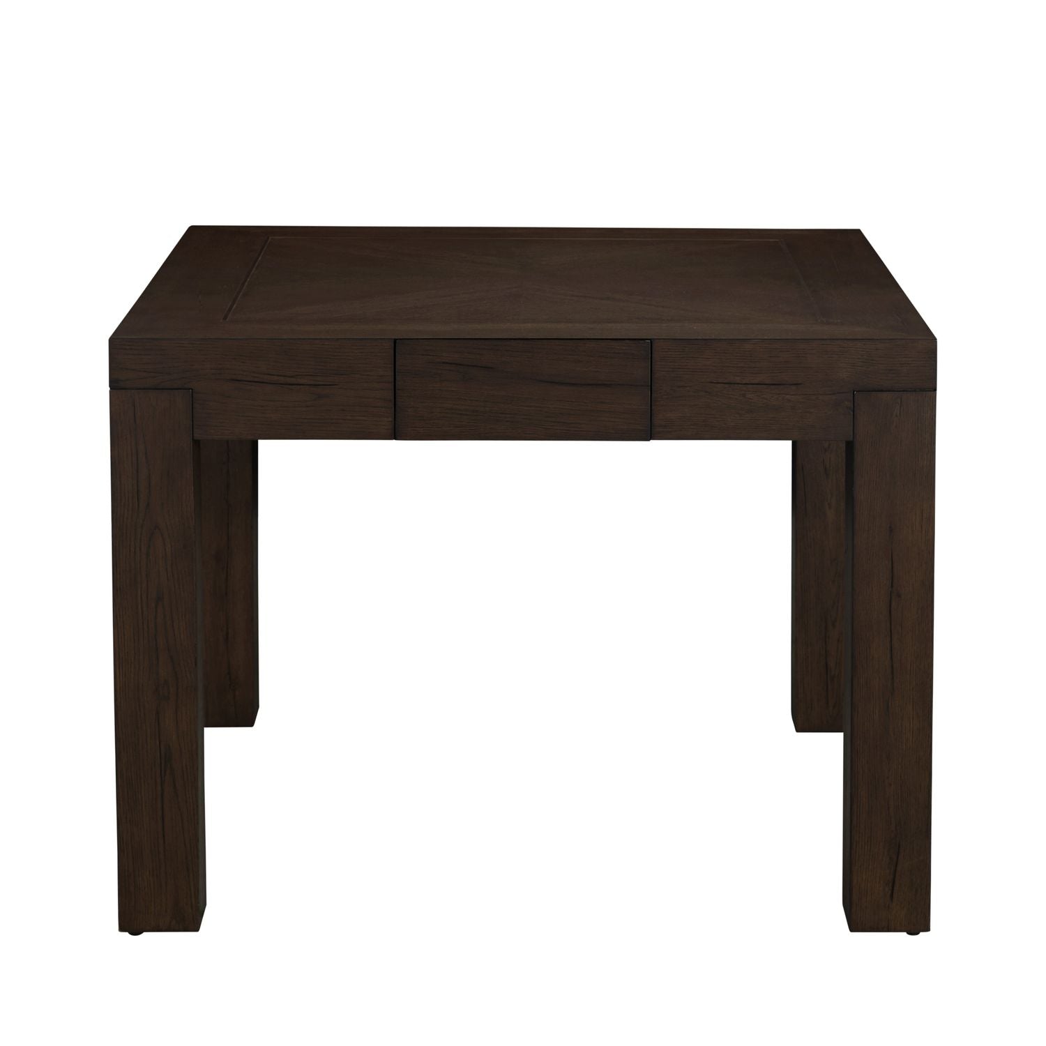 Highland Oak Square Legged Dining Table - Dusk, 40 In. W X 30 In. H