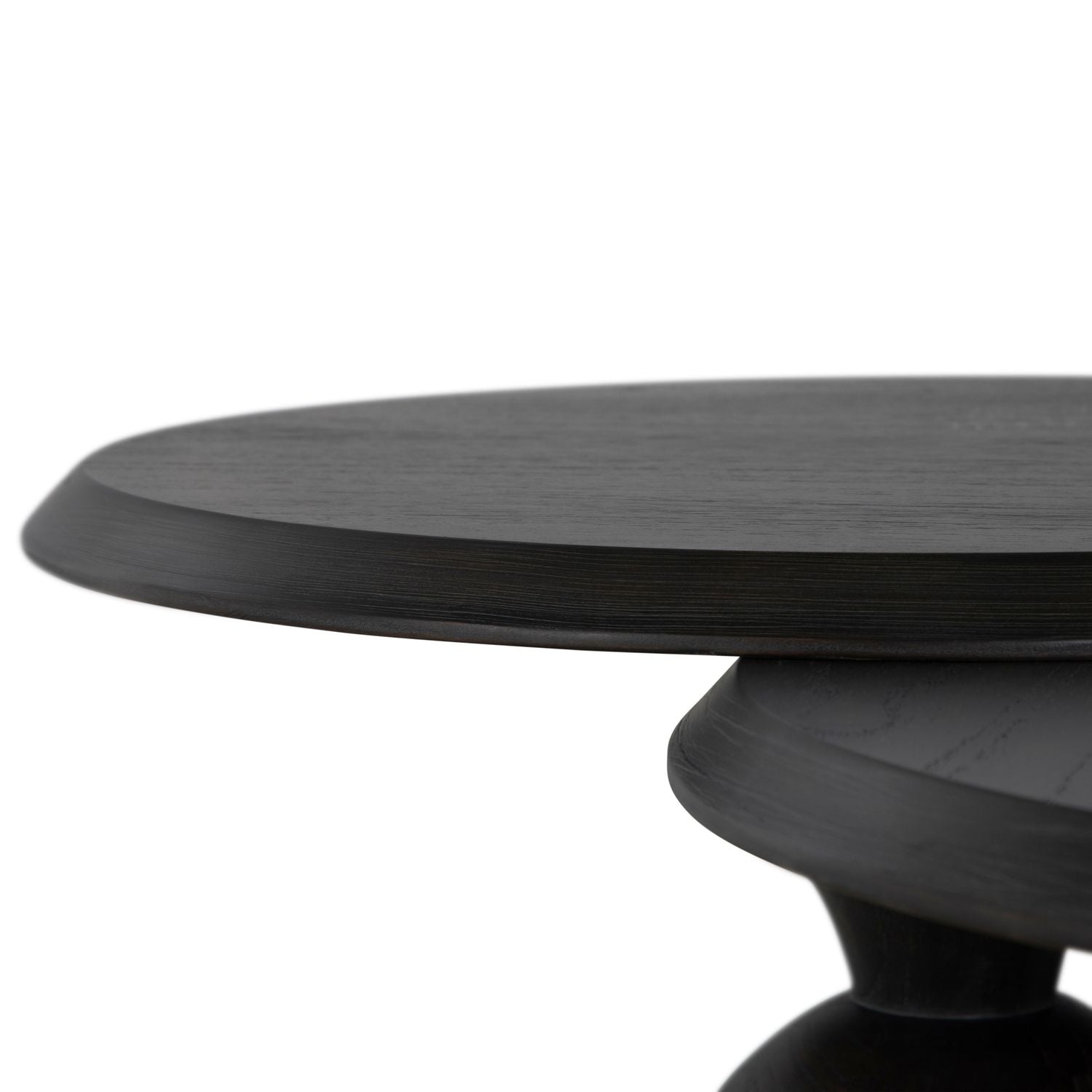Coco Mindi Veneer Unique Coffee Table - 45.25 In. W X 22.5 In. H