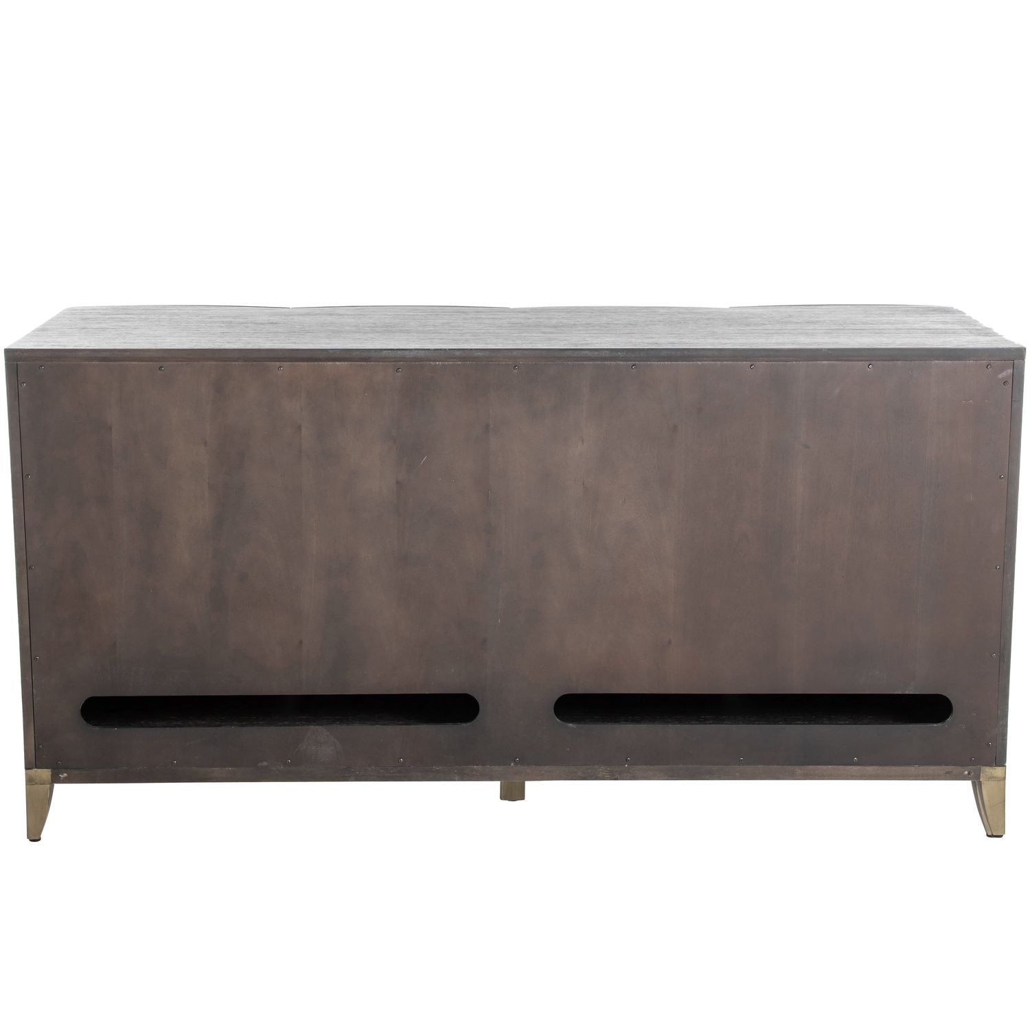 Pete Mindi Starburst Storage Cabinet - 2 Shelves, Natural Black