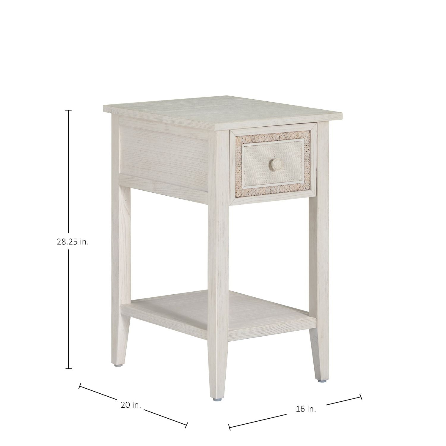Grand Bermuda Sungkai Wood Nightstand - 1 Drawer
