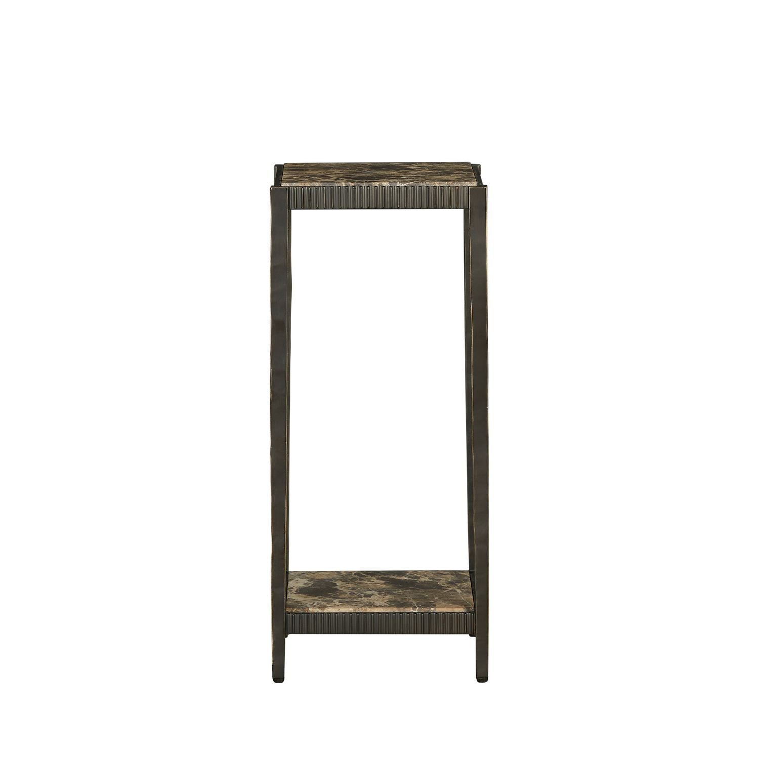 Ariana Metal Square Drink Table - 9.5 In. W X 22 In. H