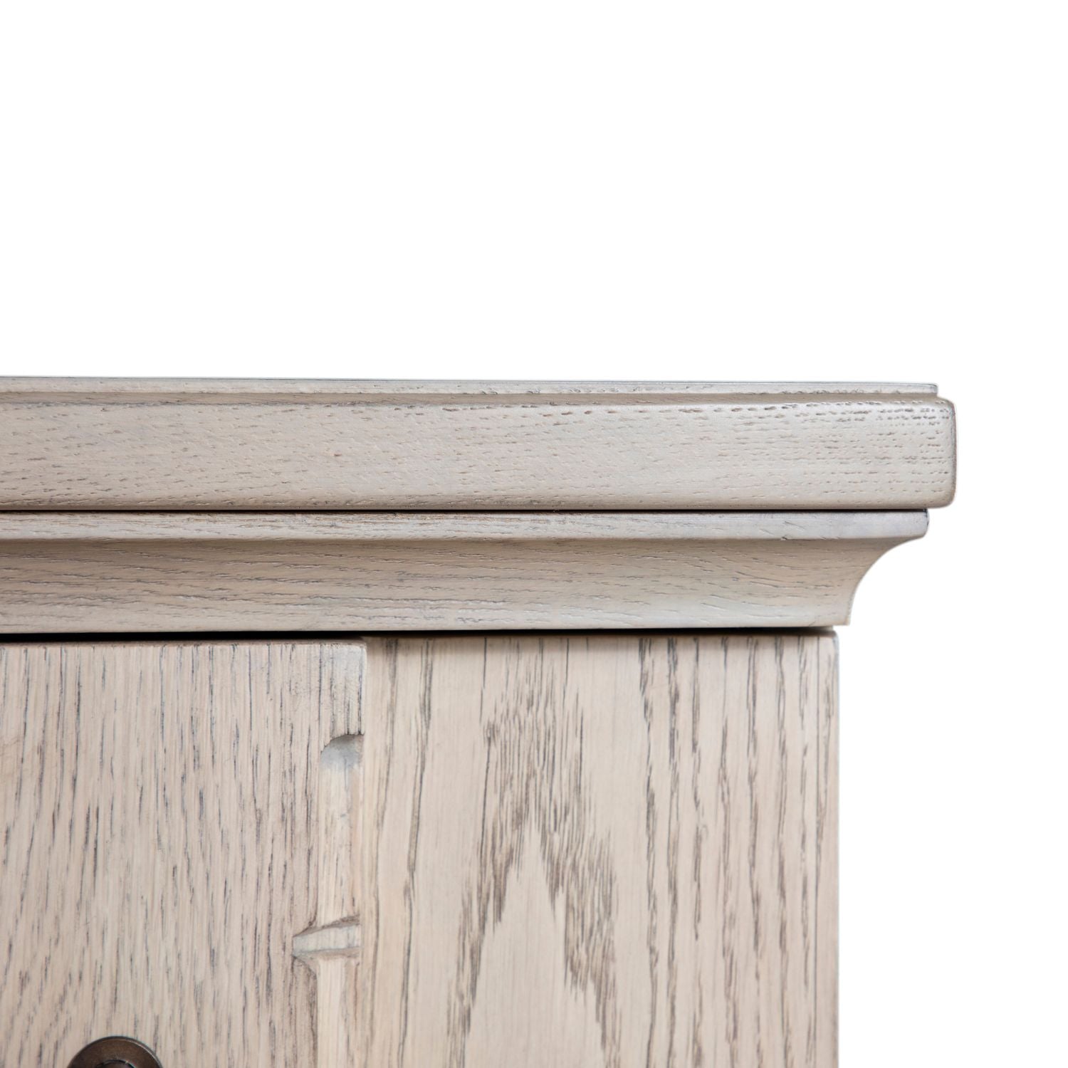 Antonio Oak Wood Chest - 3 Drawers, Light Natural Blonde