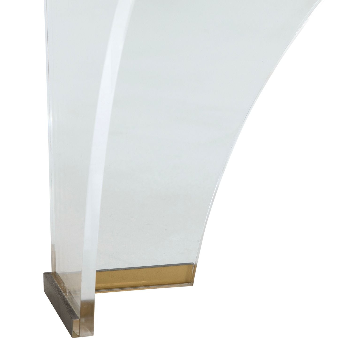 Cindy Acrylic Rectangle Coffee Table - 40 In. W X 18 In. H