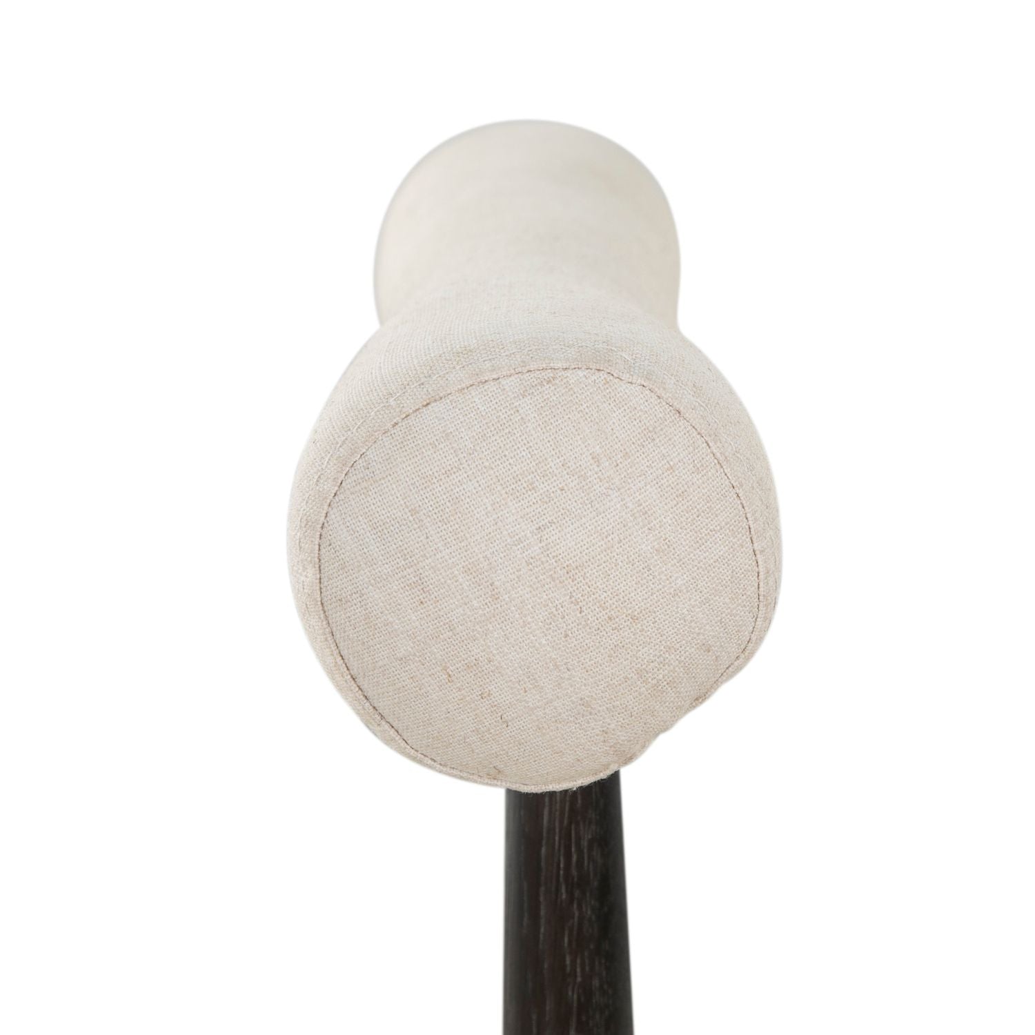 Vira Oak Side Chair - Cerused Forest Black Linen