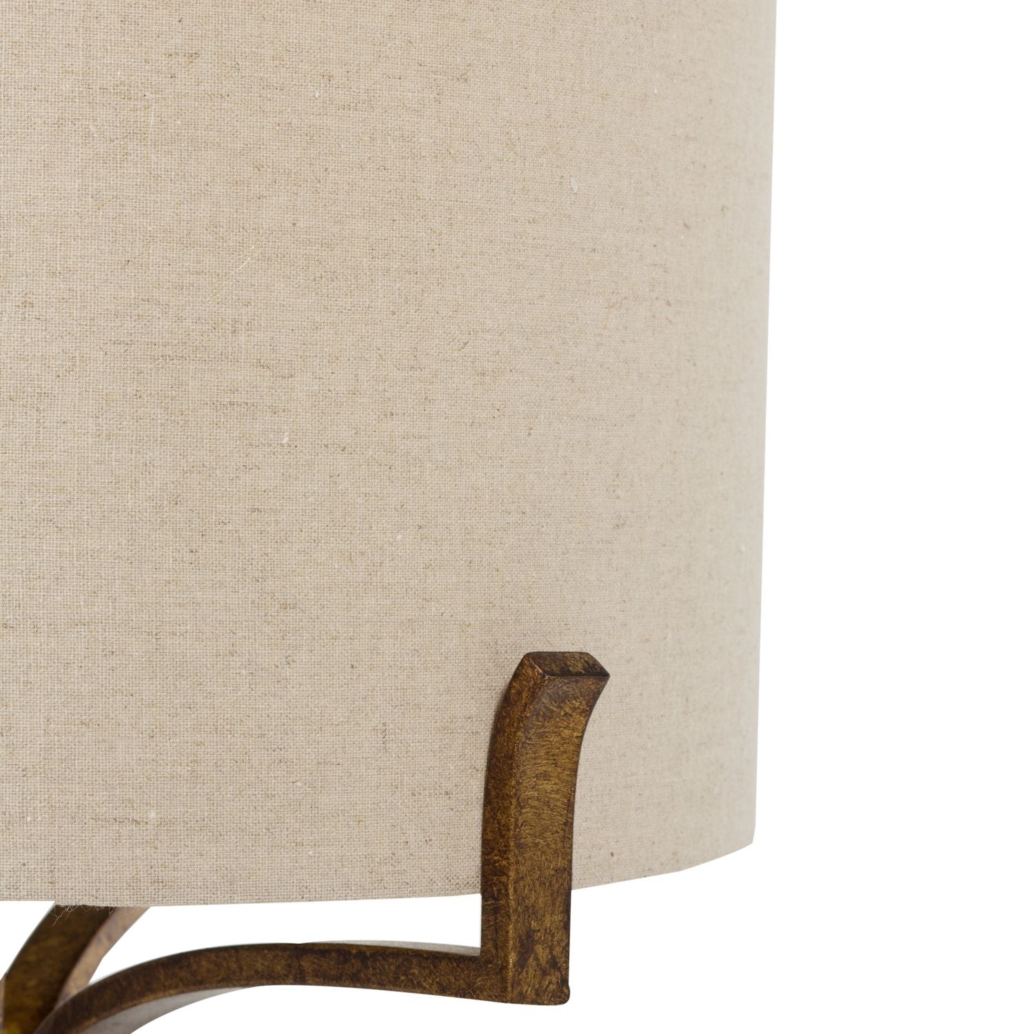 Evie Metal Ashwell Gold Table Lamp - 42.75 In. H