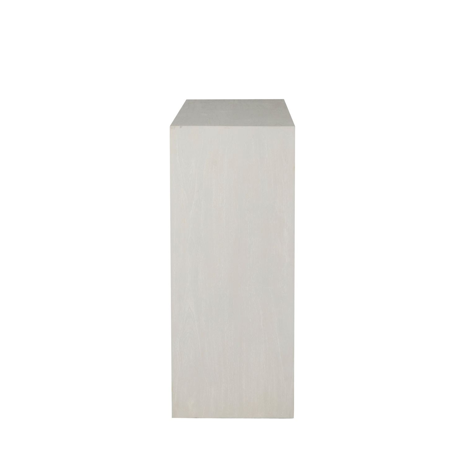Seca Mindi Veneer Rectangle Waterfall Console Table - 53 In. W X 36.25 In. H