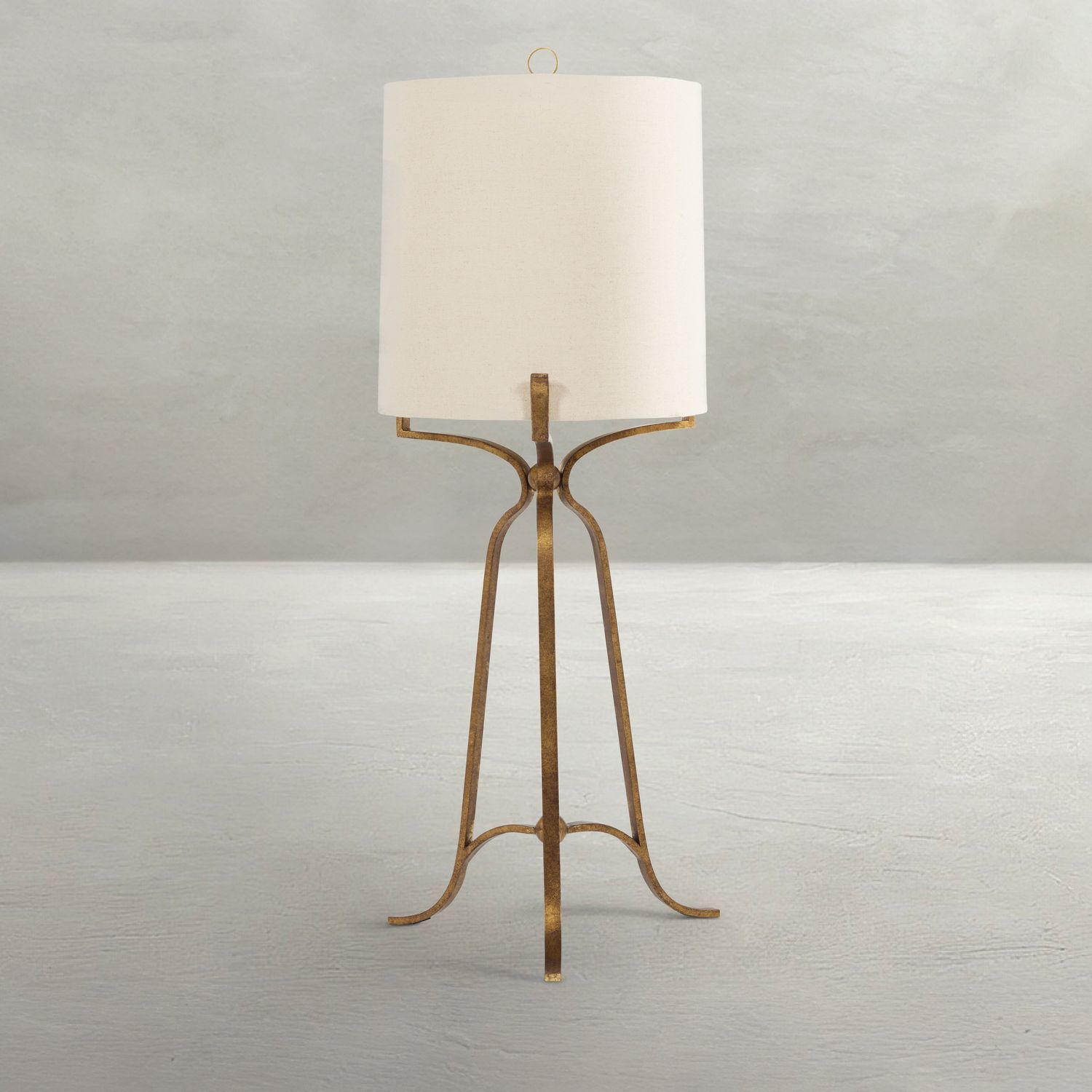 Evie Metal Ashwell Gold Table Lamp - 42.75 In. H