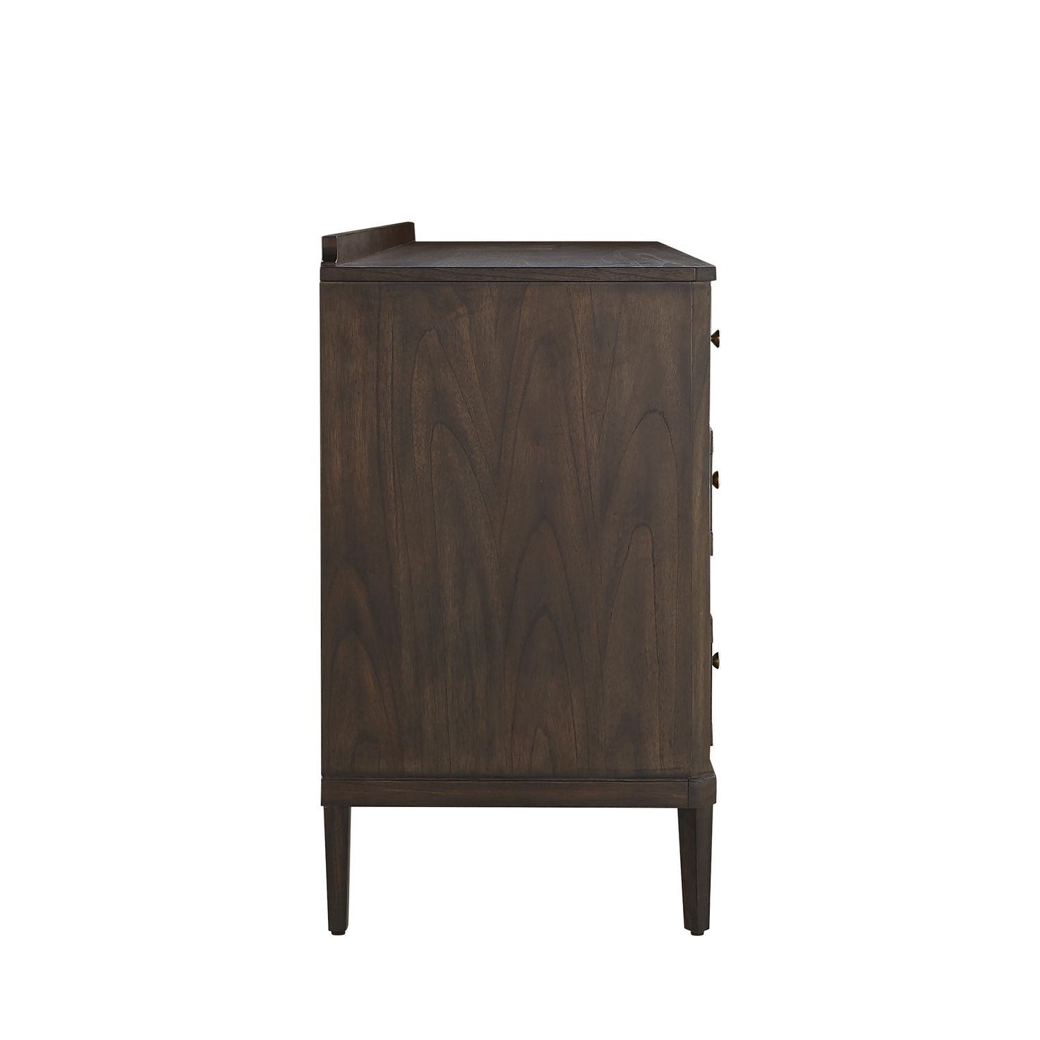 Glenwood Mindi Wood Dresser - 6 Drawers, Cerused Brown