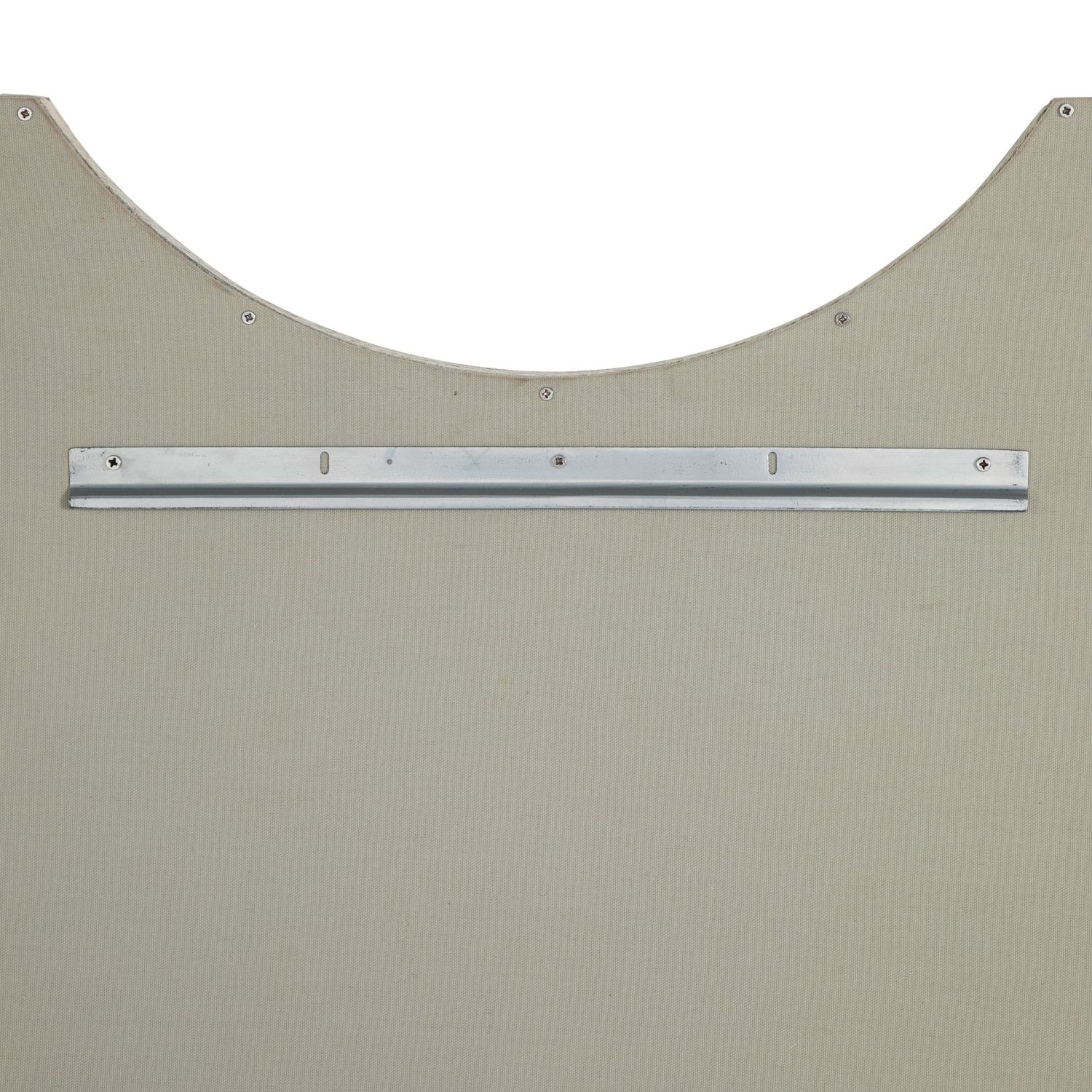 Oakley Circle Accent Mirror - Natural Ivory, 55 In. H X 40 In. W X 1.25 In. D