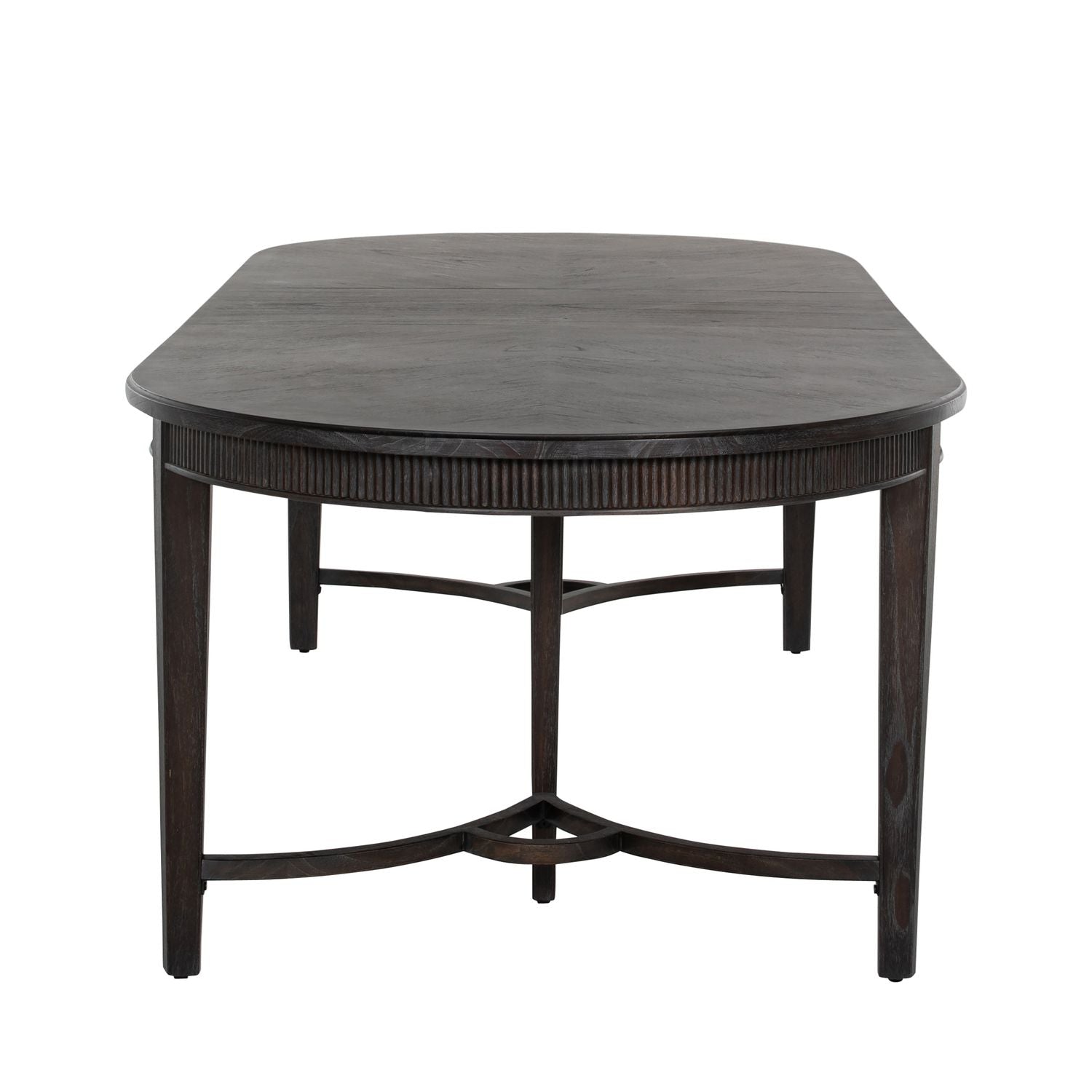 Whitlock Mindi Veneer Oval Extendable Dining Table - 86 In. W X 30 In. H