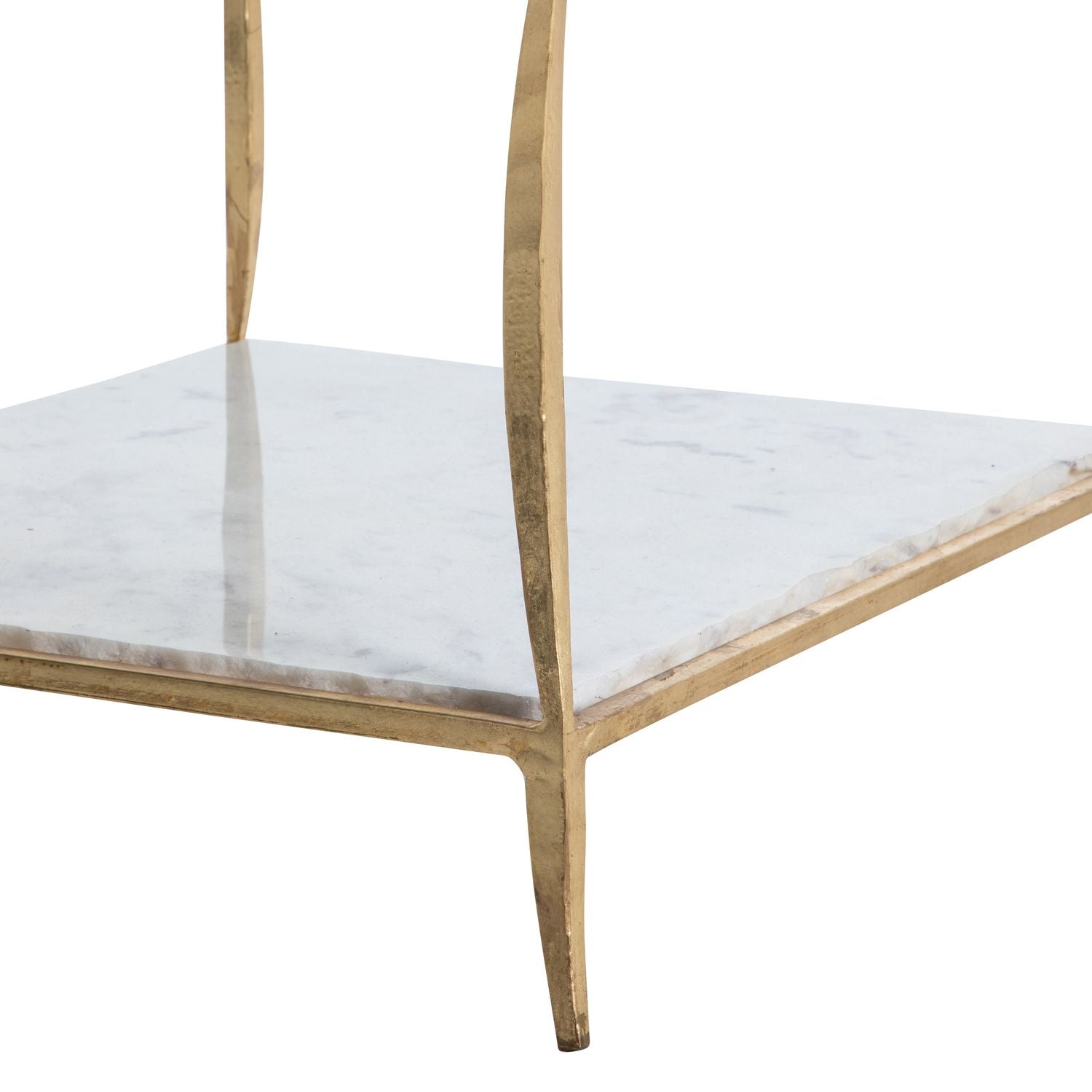 Hirsch Metal Rectangle Side Table - 25 In. W X 27 In. H